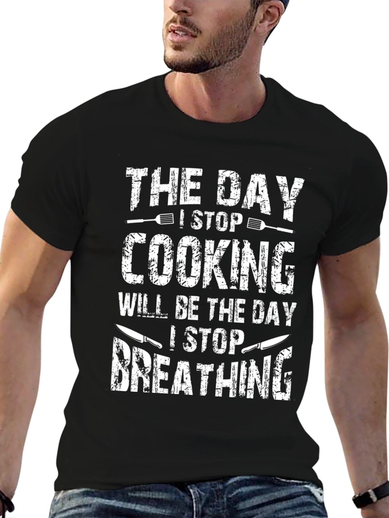 Cooking is Life Mens T-Shirt