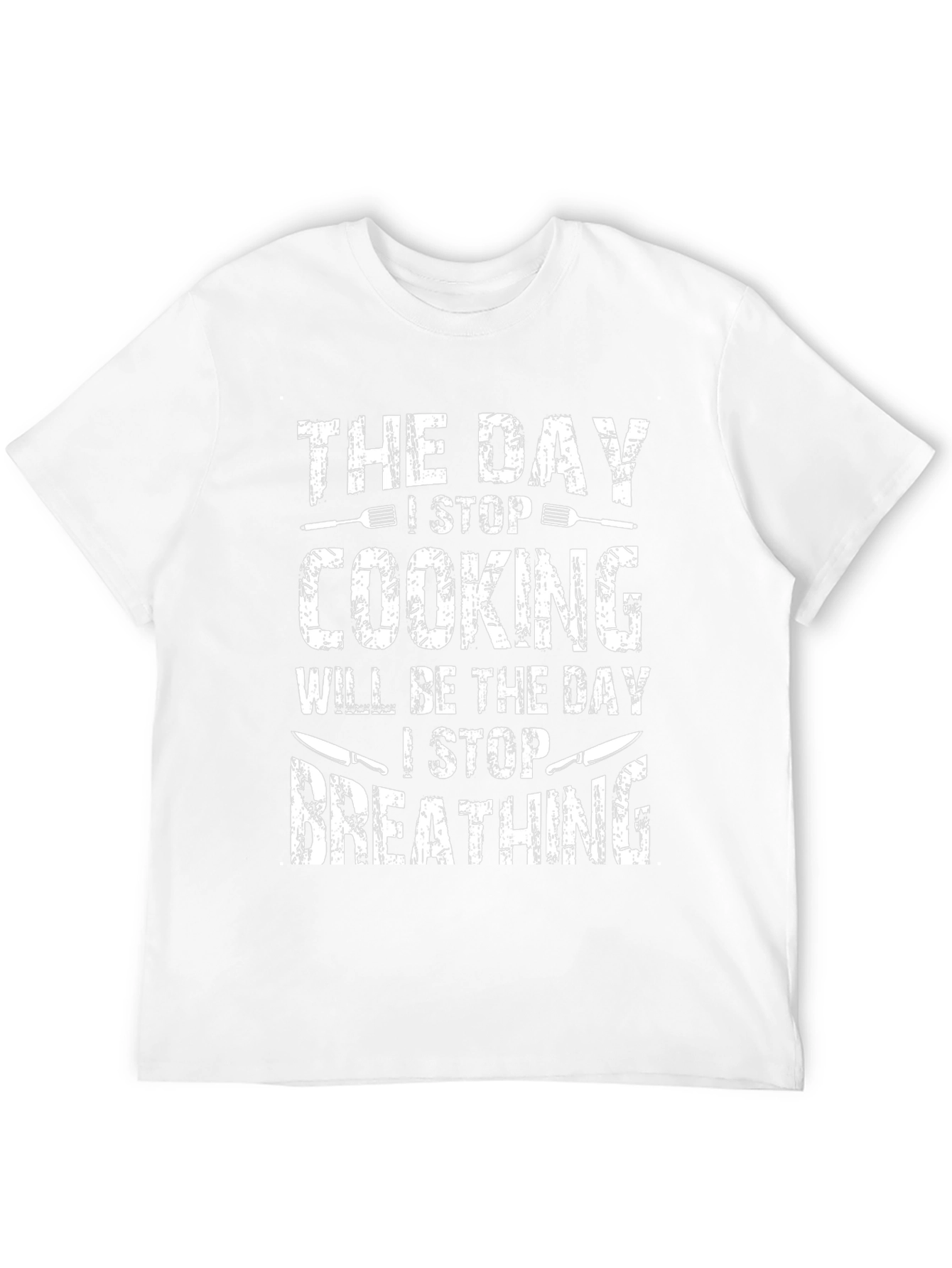 Cooking is Life Mens T-Shirt