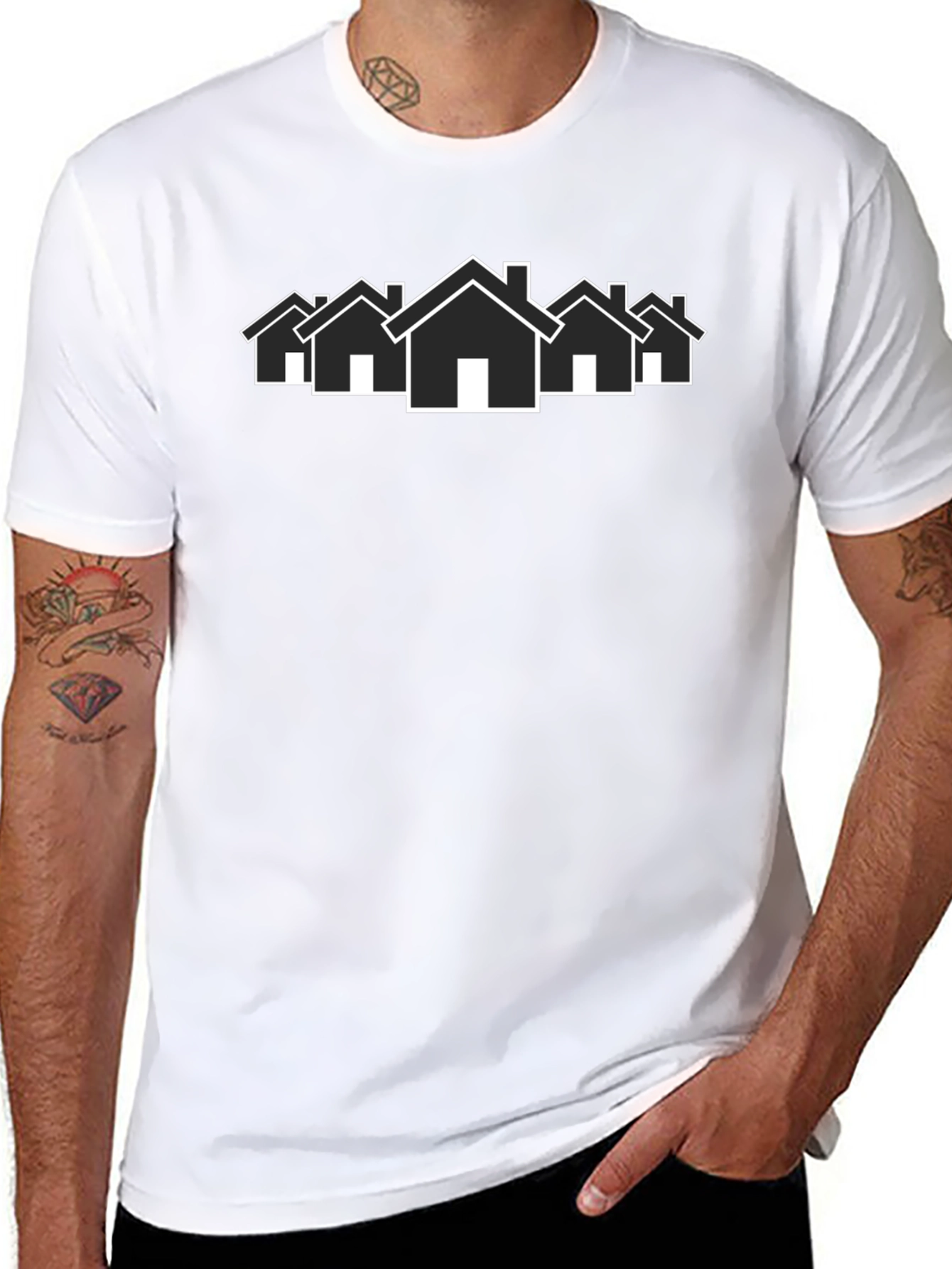 Modern Home Graphic T-Shirt