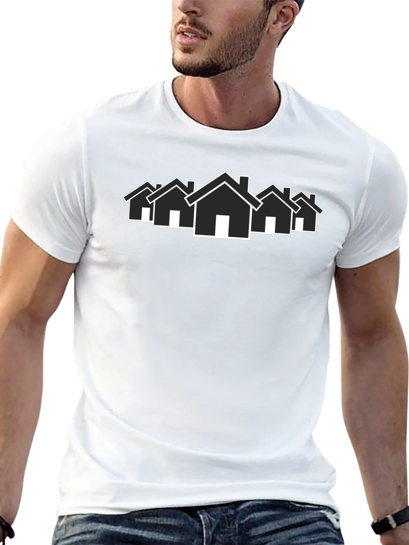 Modern Home Graphic T-Shirt