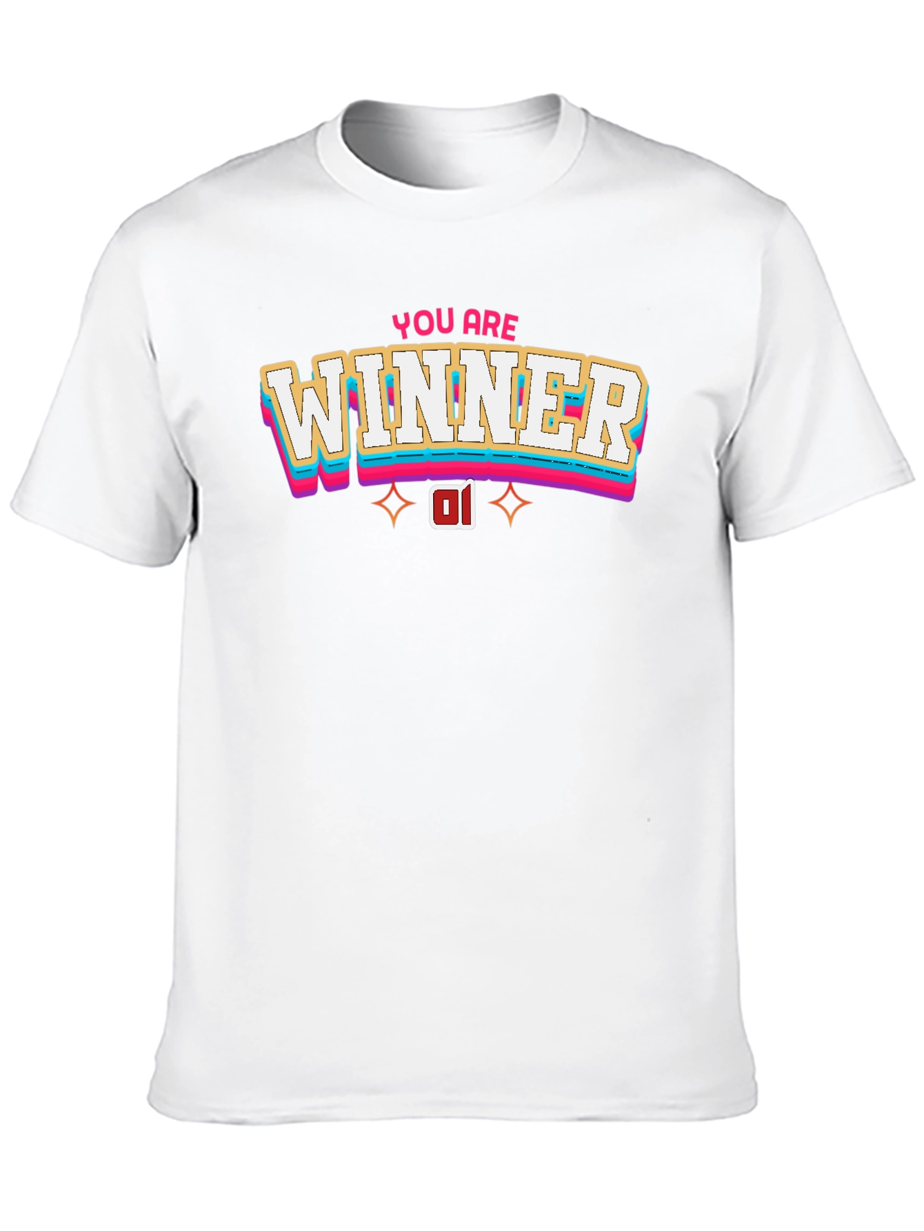 You Are Winner Black T-Shirt