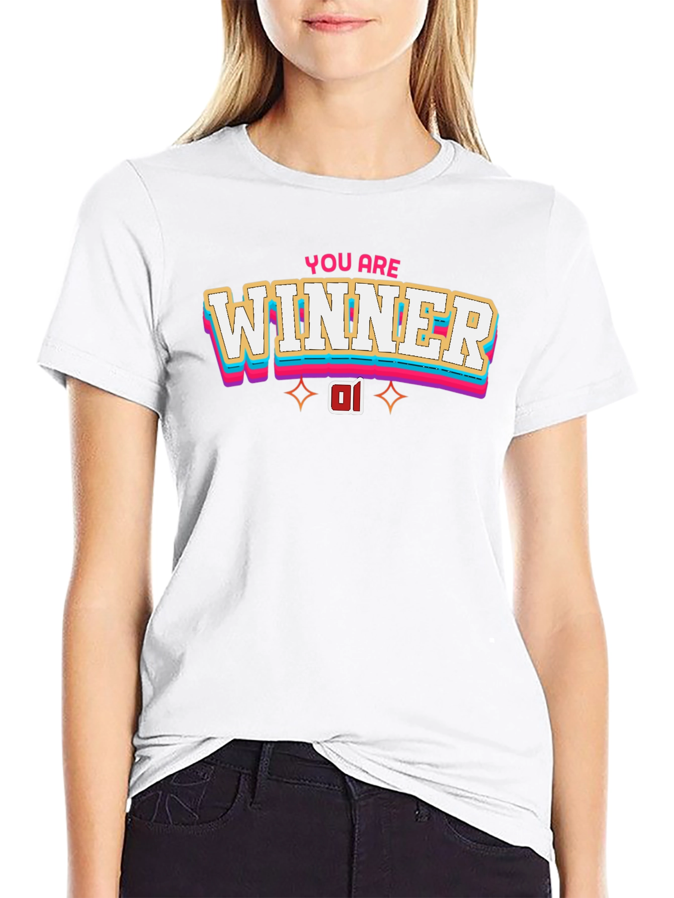 You Are Winner Black T-Shirt