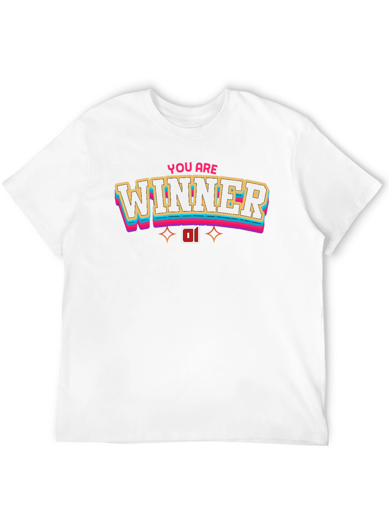 You Are Winner Black T-Shirt