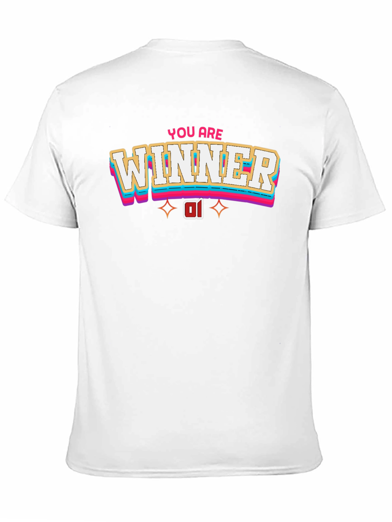 You Are Winner Black T-Shirt