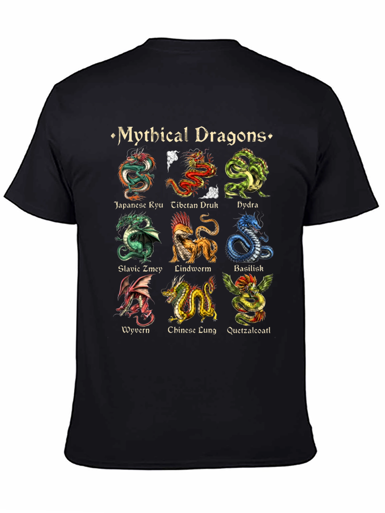 Mythical Dragons Graphic T-Shirt