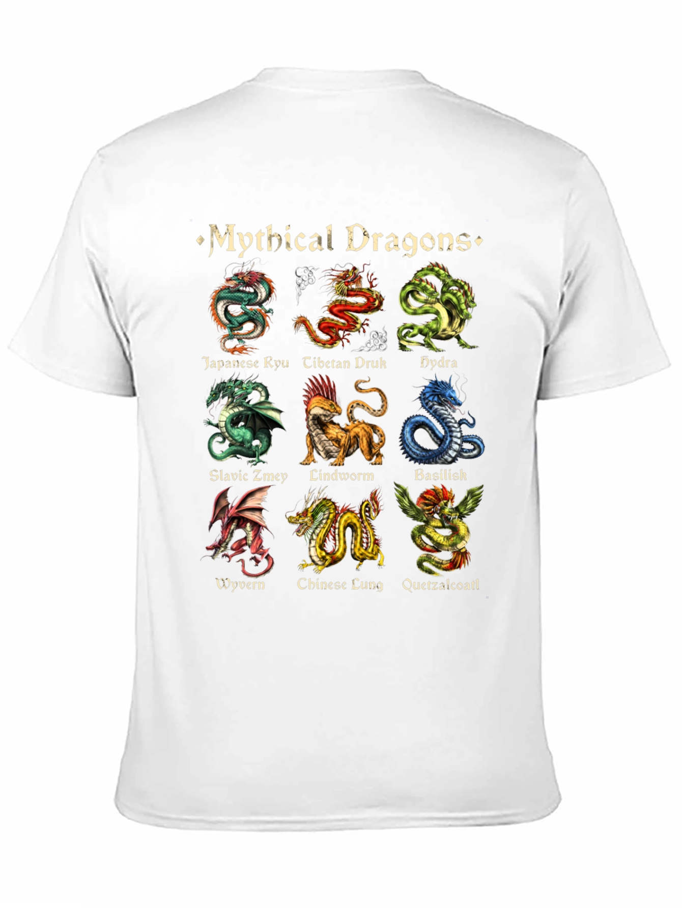 Mythical Dragons Graphic T-Shirt