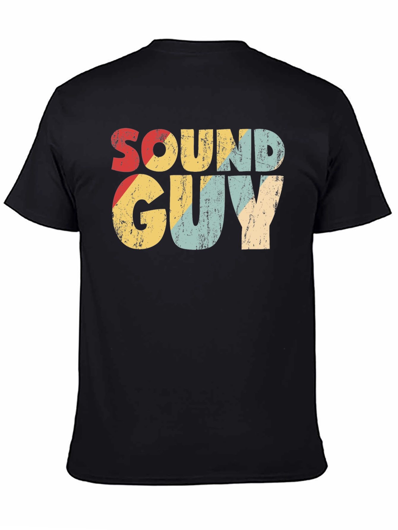 Retro Sound Guy T-Shirt - Music Lover Tee