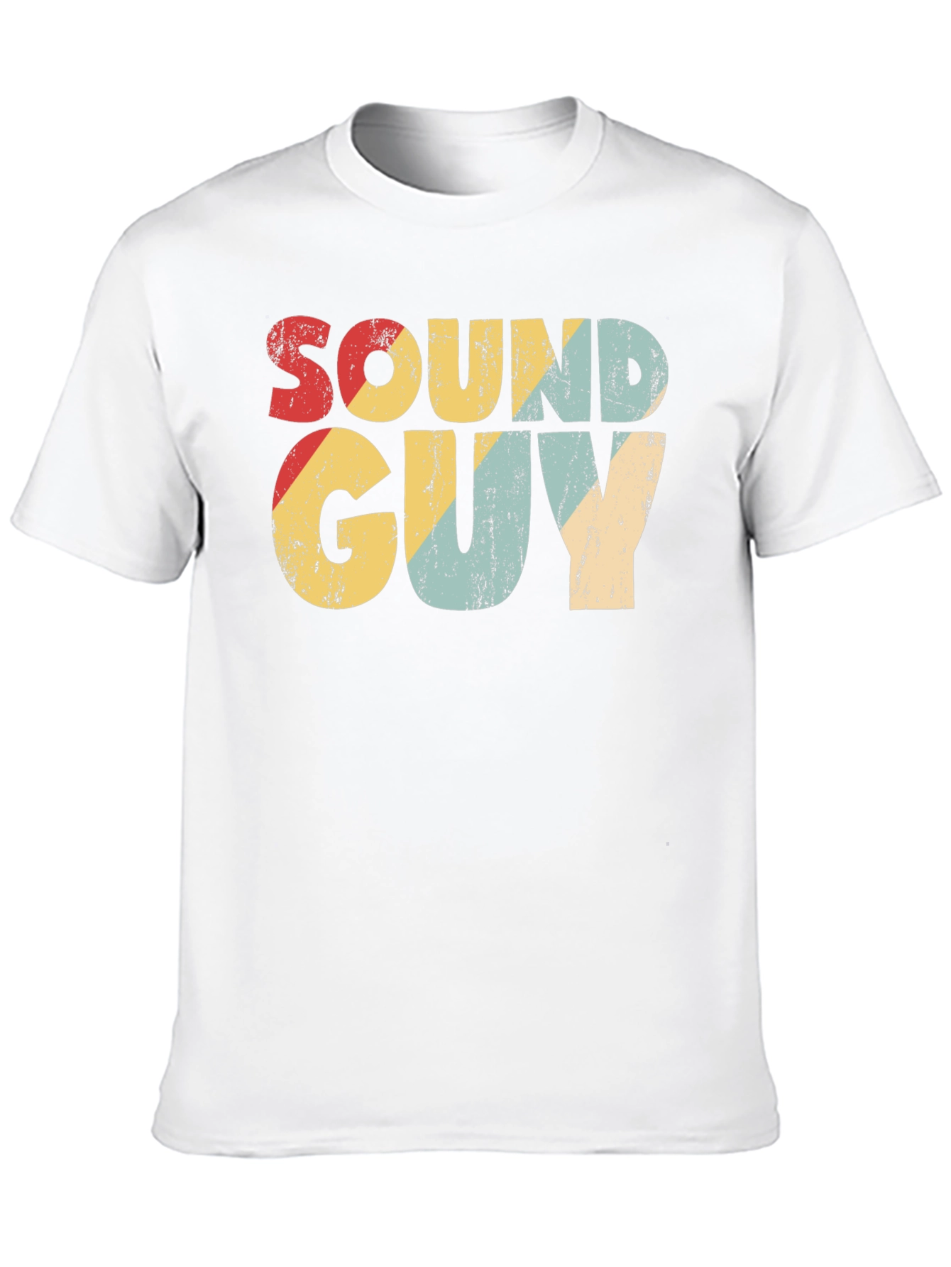 Retro Sound Guy T-Shirt - Music Lover Tee