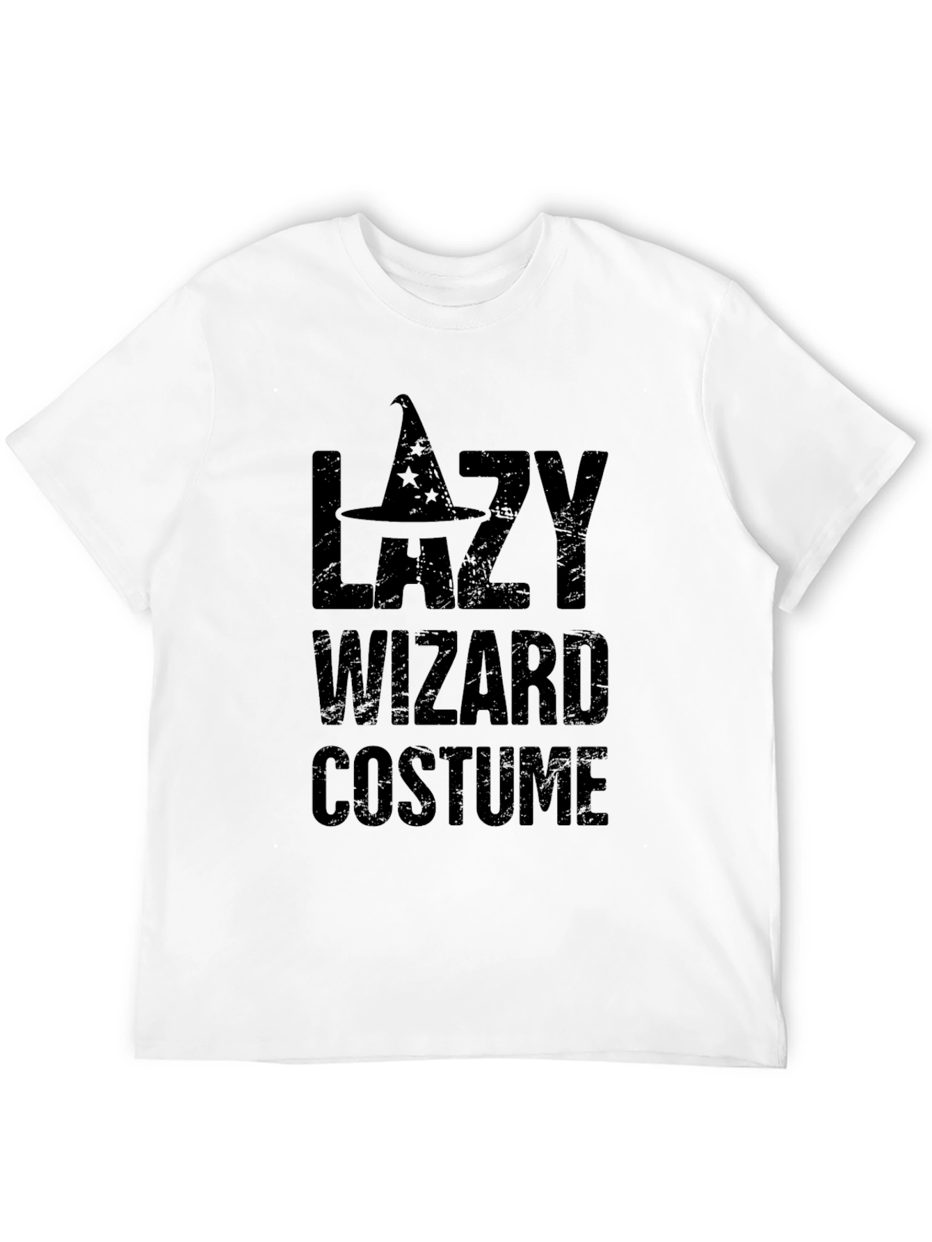 Lazy Wizard Costume T-Shirt - Black