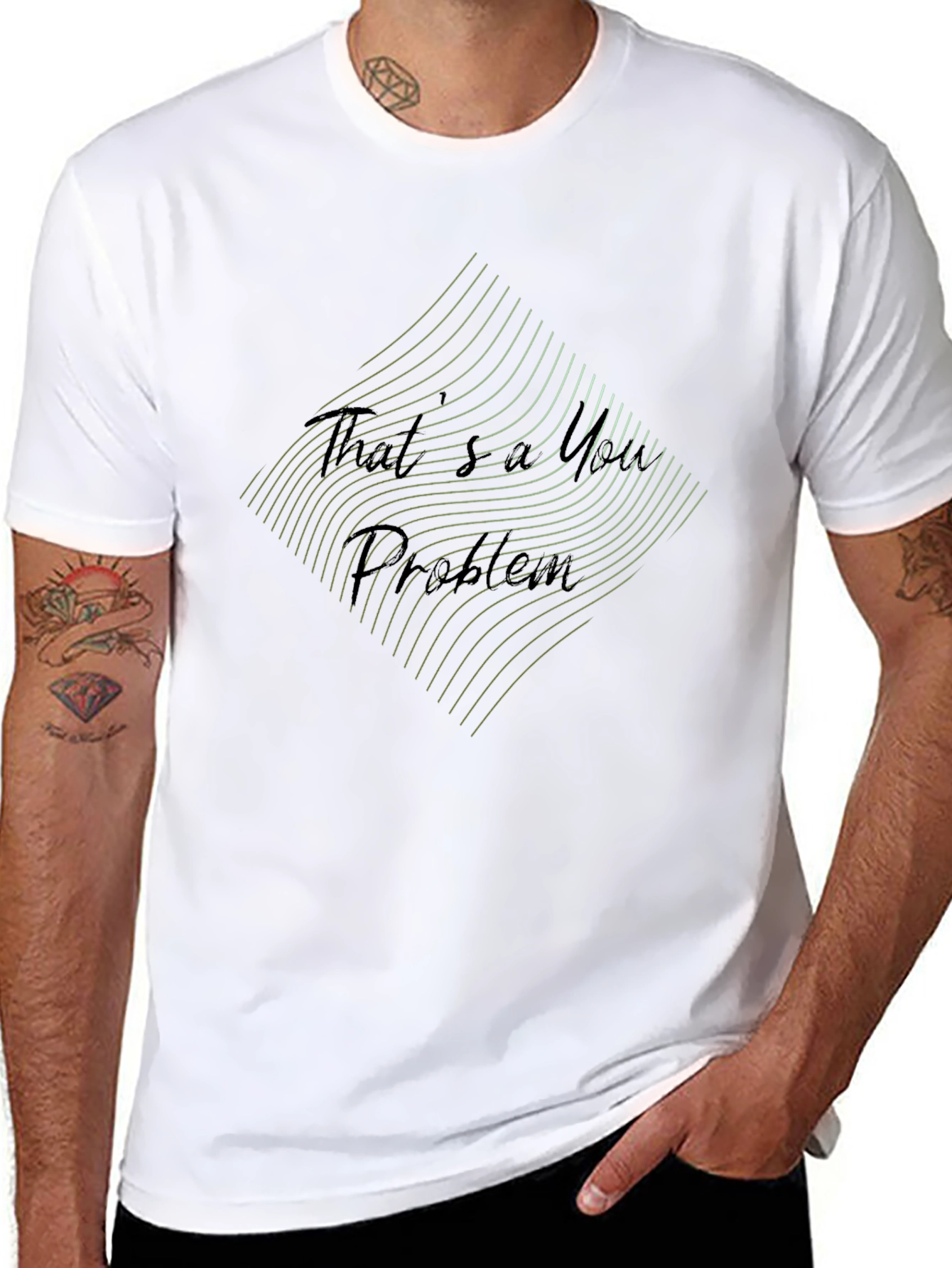 Thats a You Problem Graphic Tee - Black