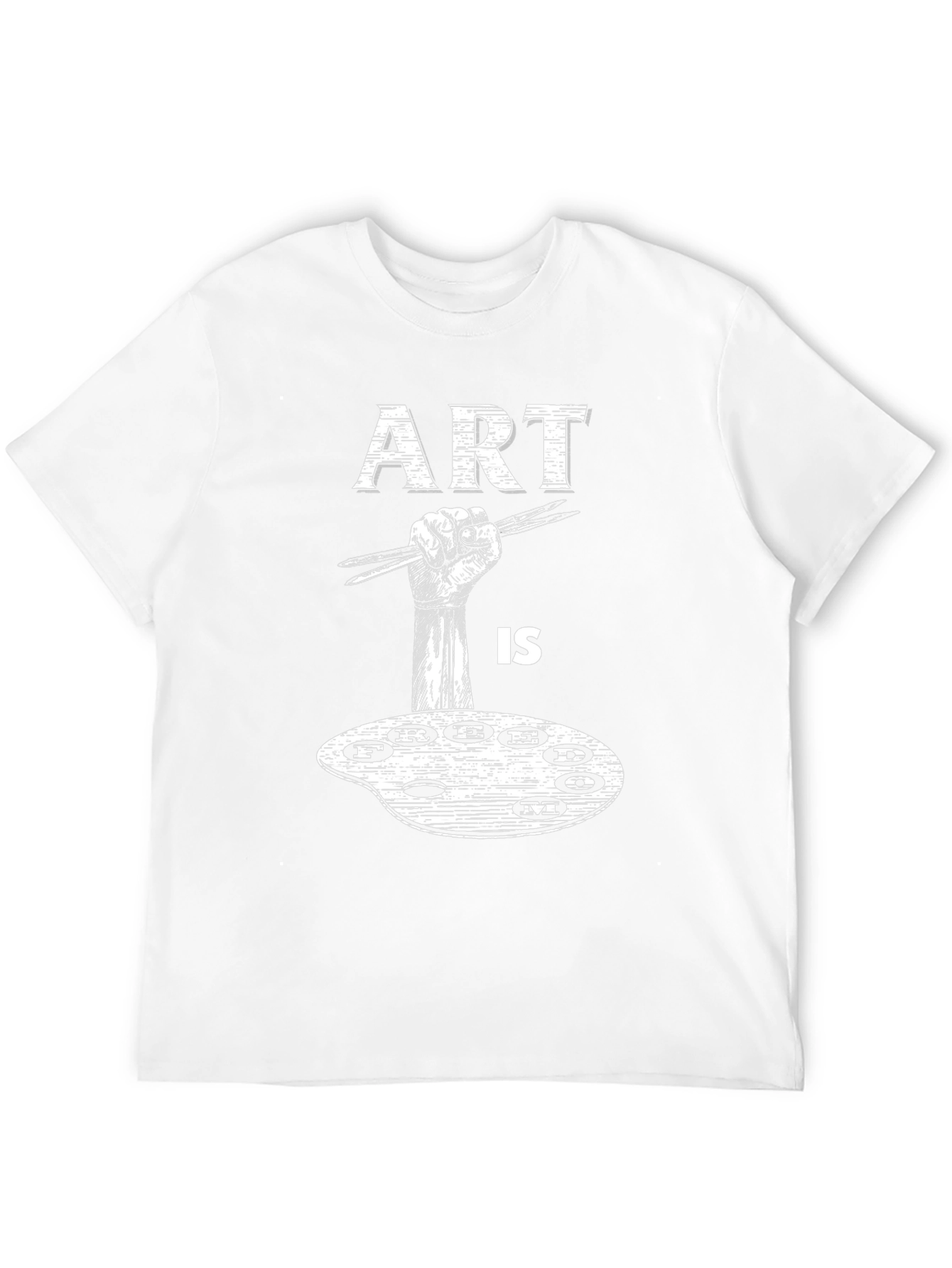 Art Is Freedom Graphic T-Shirt