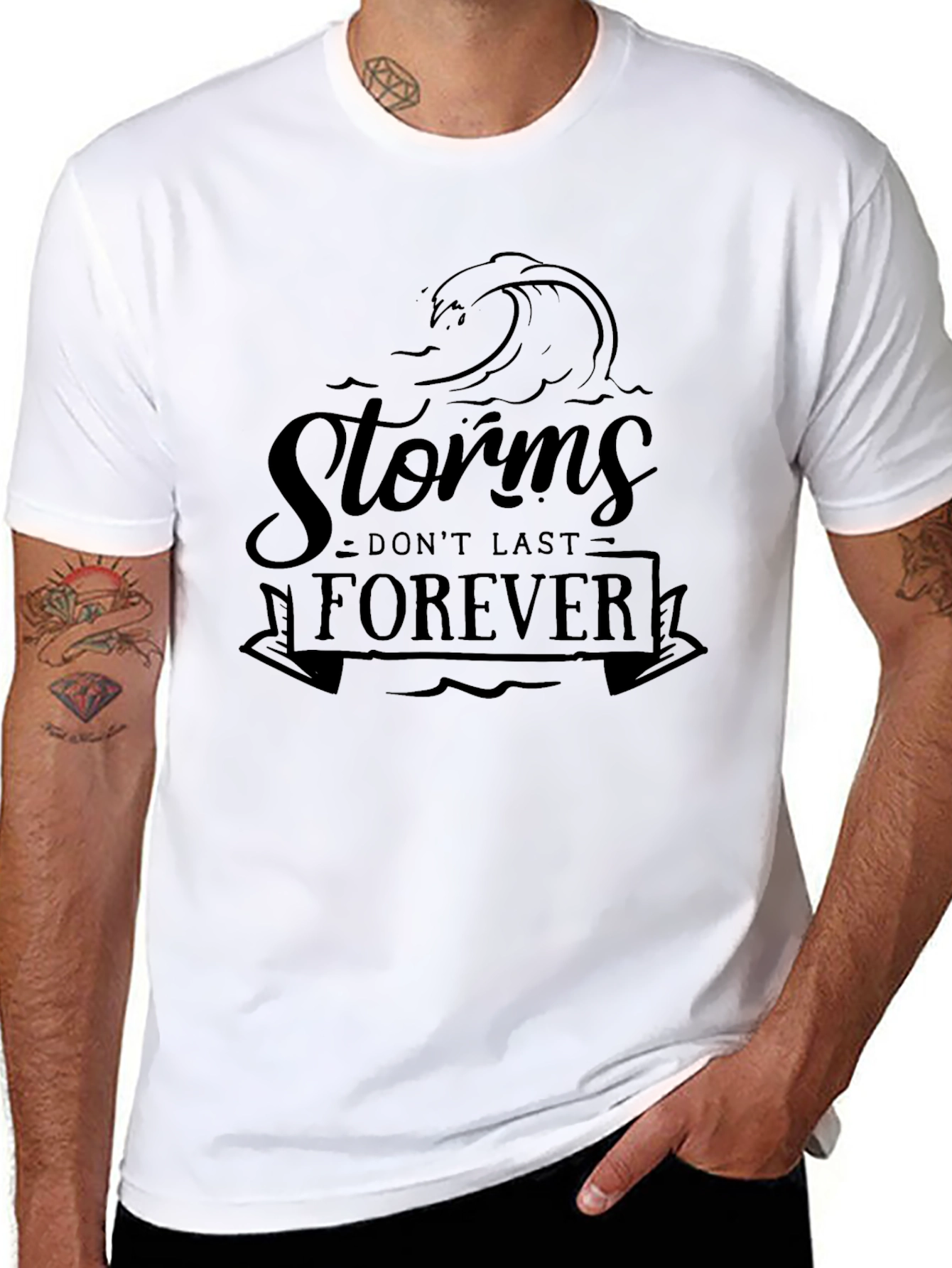 Storms Dont Last Forever Graphic Tee