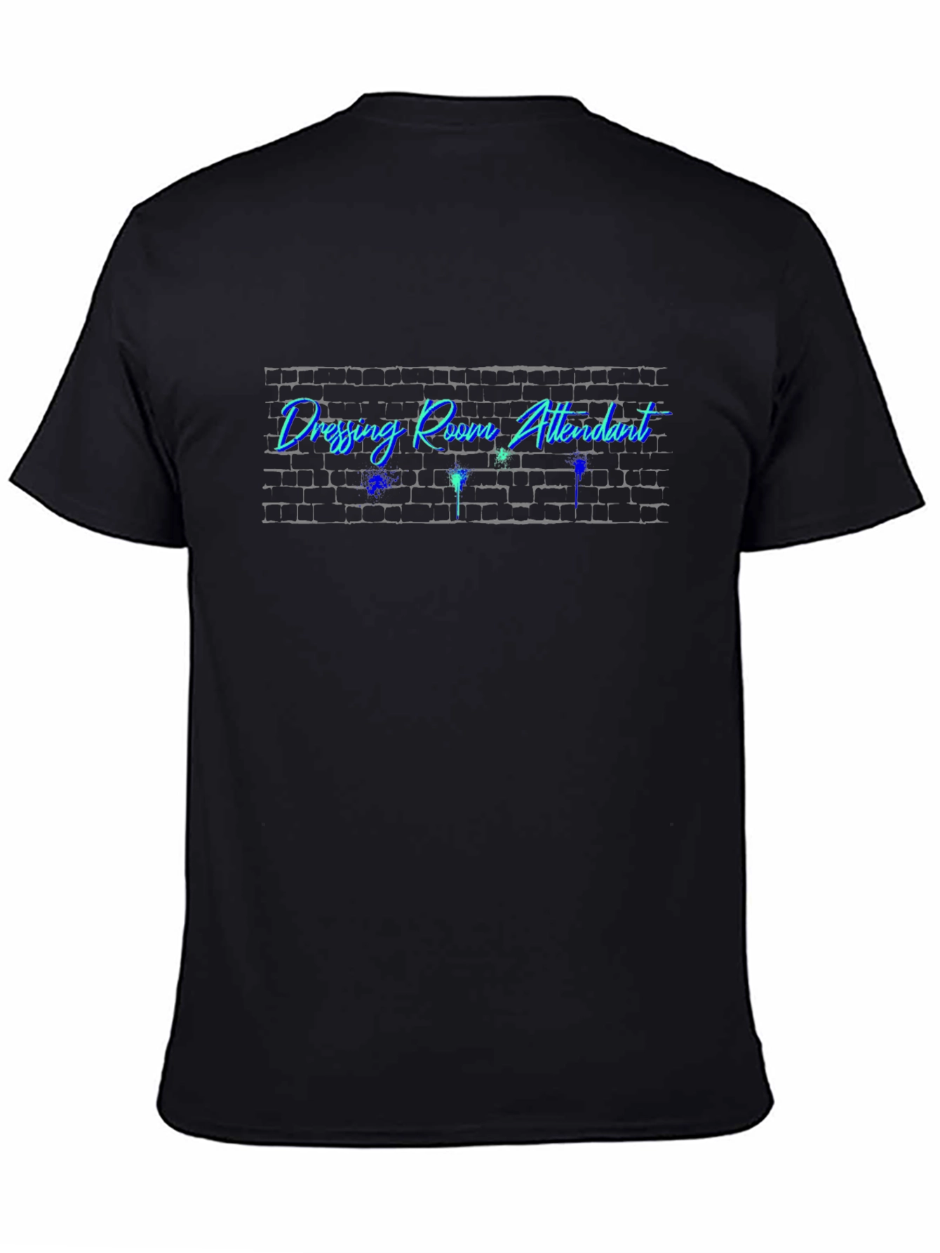 Dressing Room Attendant Black T-Shirt