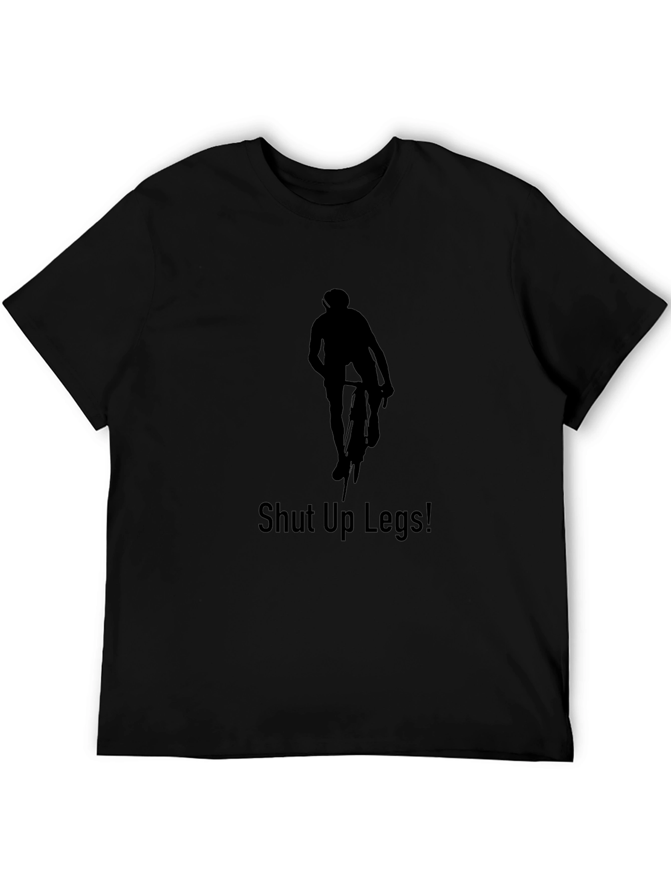 Cyclist Silhouette T-Shirt - Shut Up Legs!