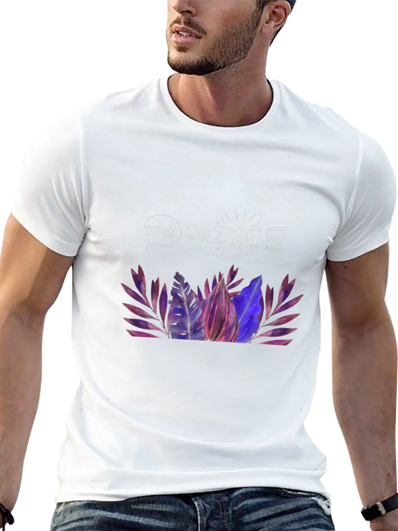 Inspirational Graphic Tee - Today Is A Great Day