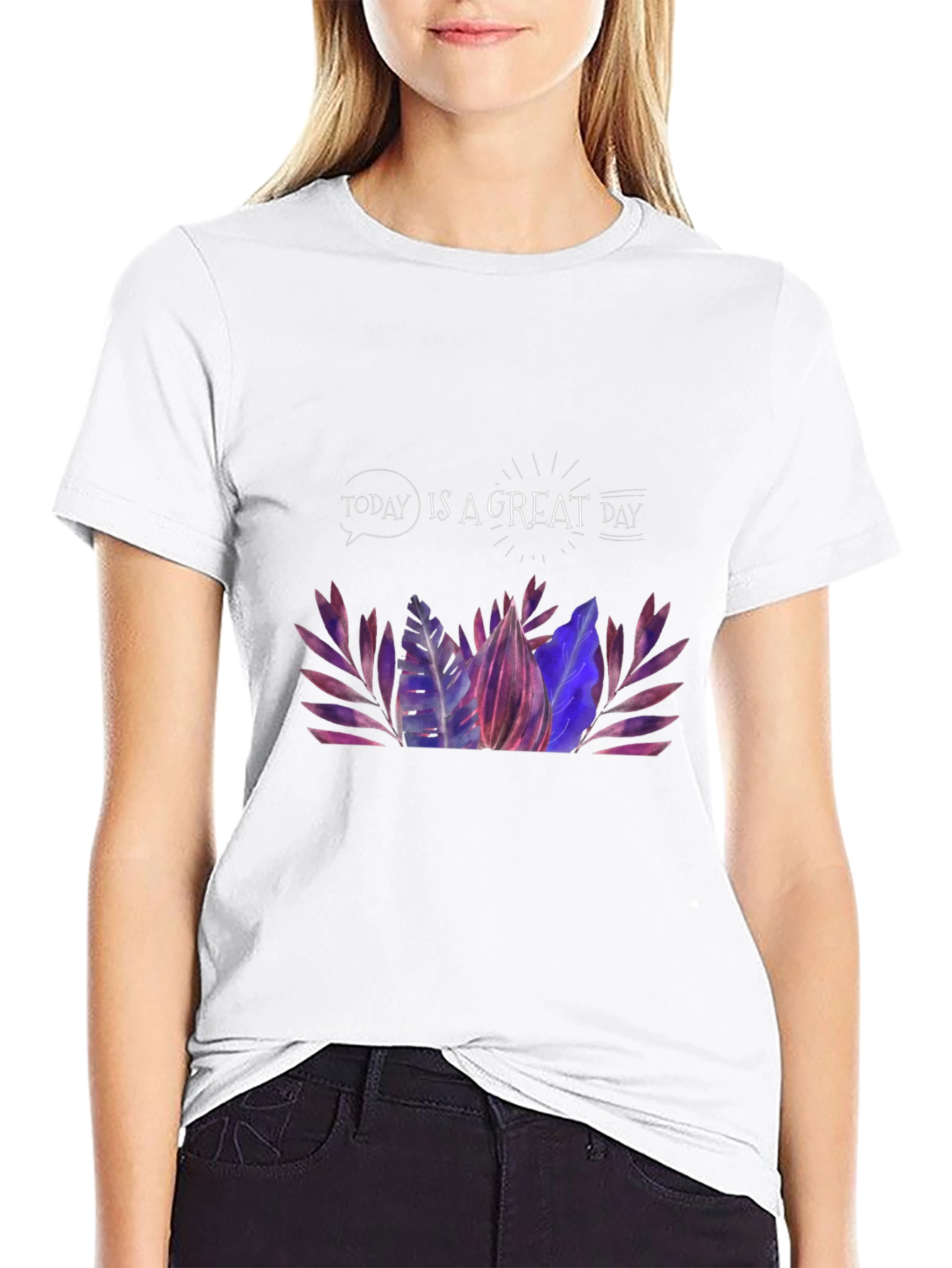 Inspirational Graphic Tee - Today Is A Great Day