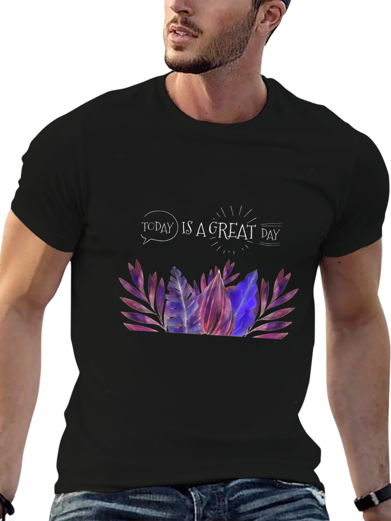 Inspirational Graphic Tee - Today Is A Great Day