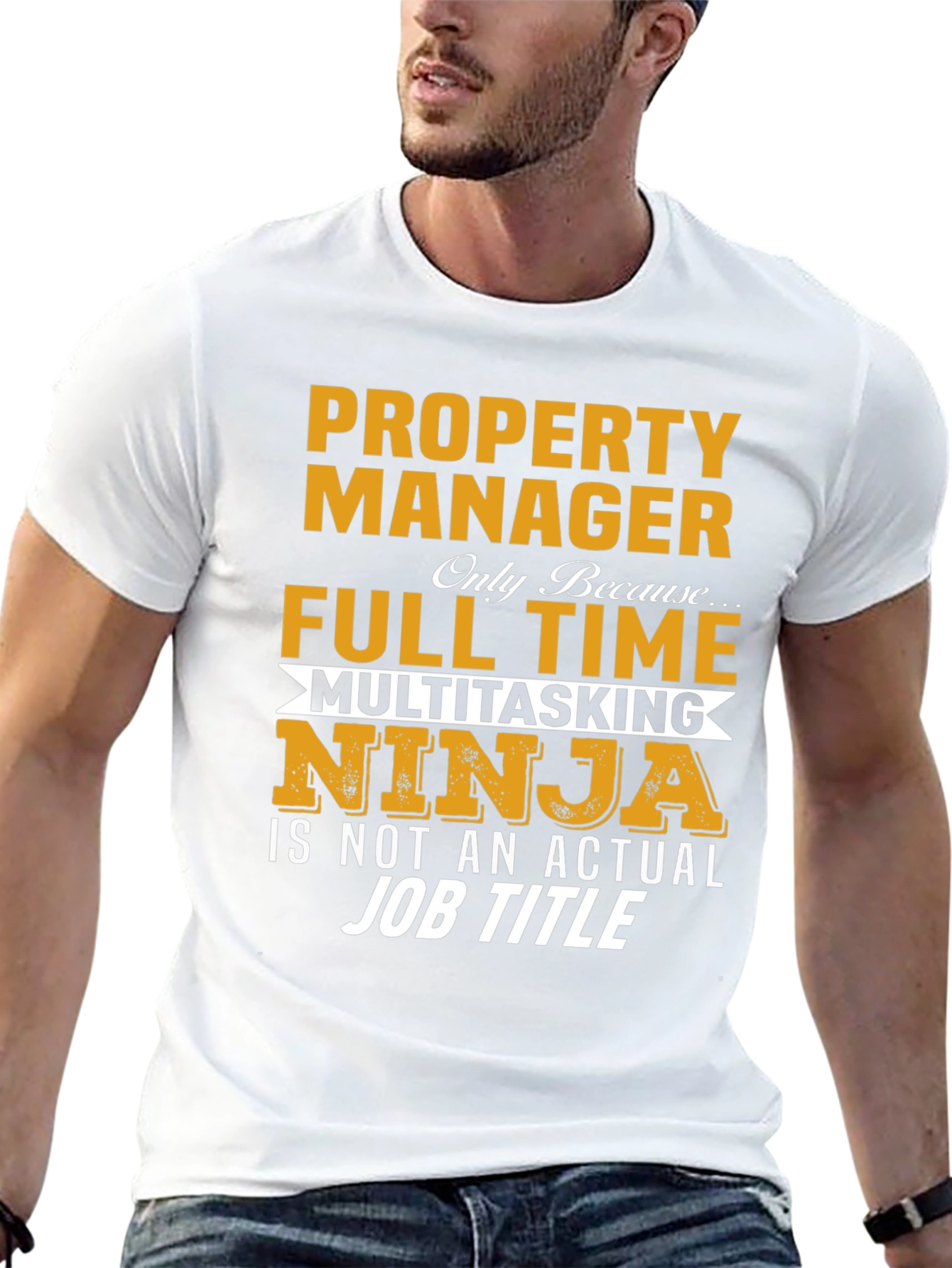 Property Manager Ninja T-Shirt - Full Time