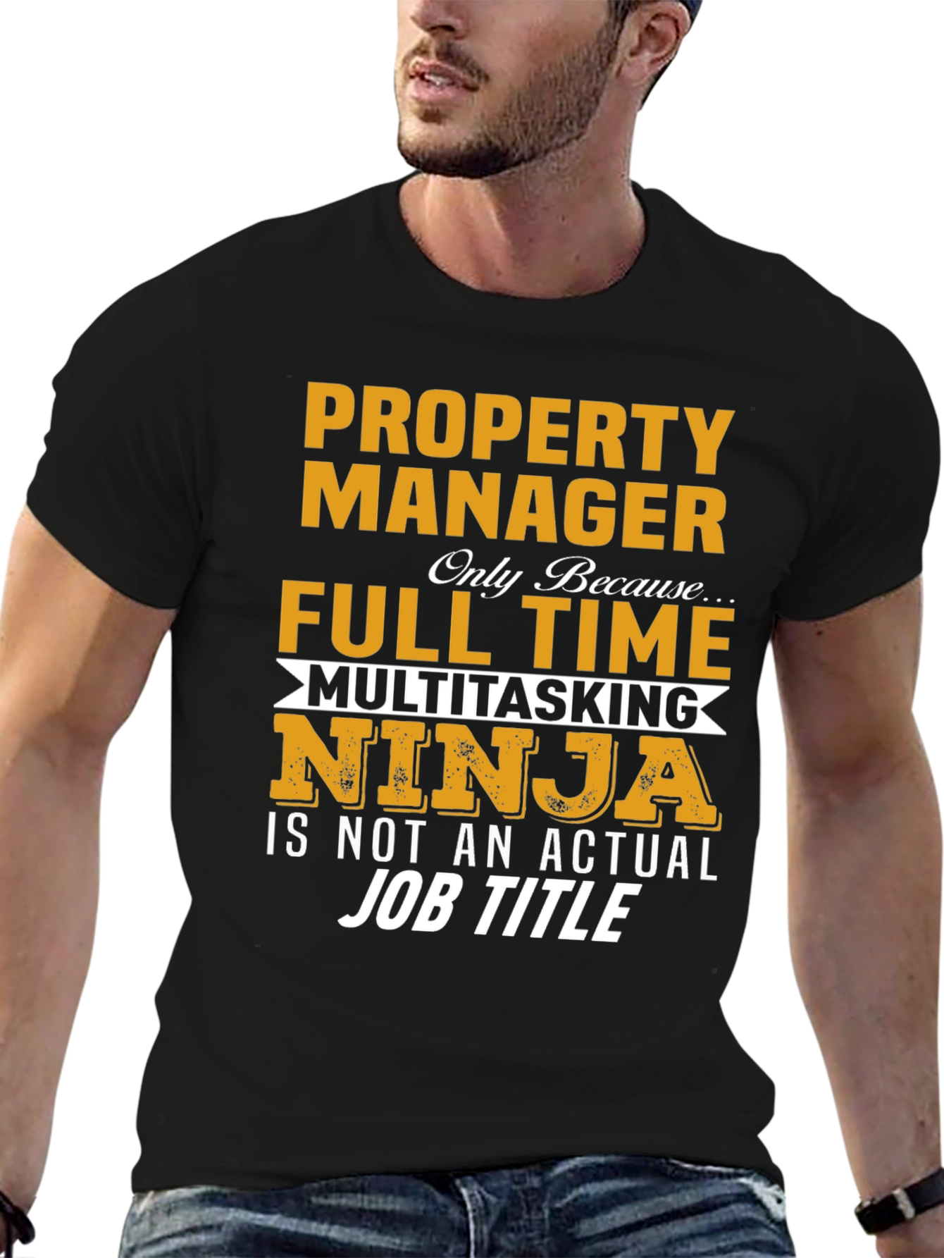 Property Manager Ninja T-Shirt - Full Time