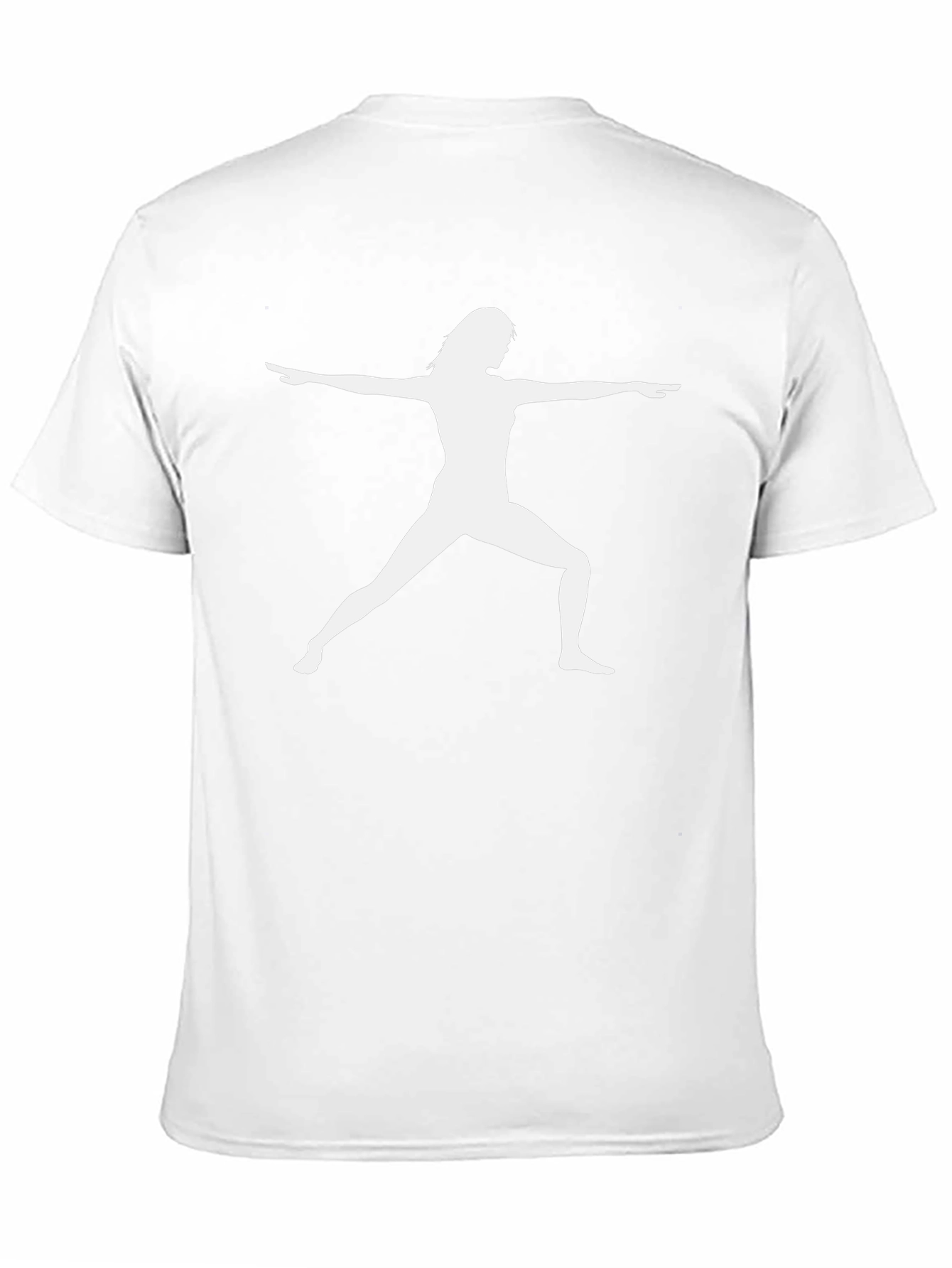 Yoga Pose Graphic Black Tee