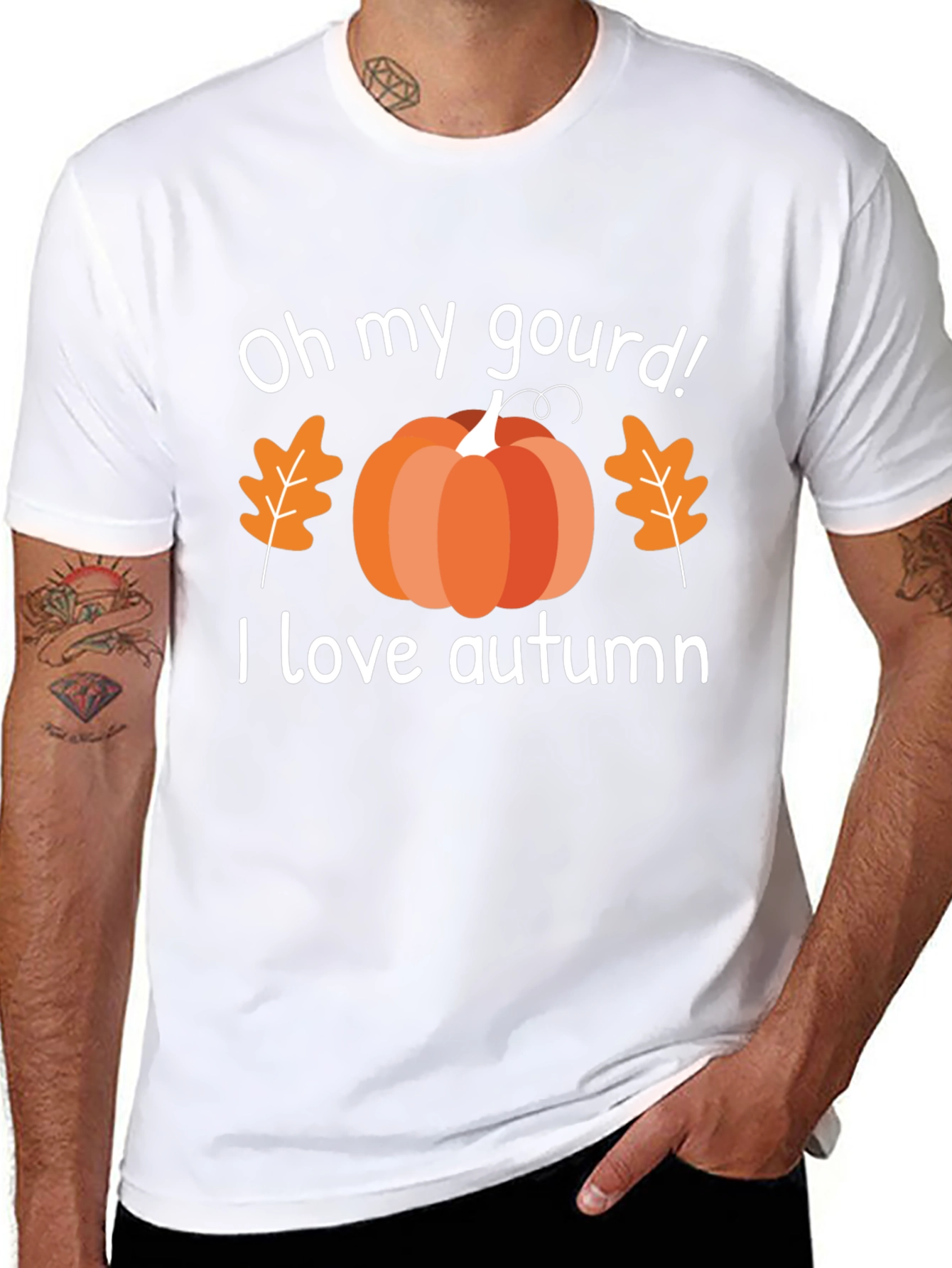Oh My Gourd! I Love Autumn T-Shirt