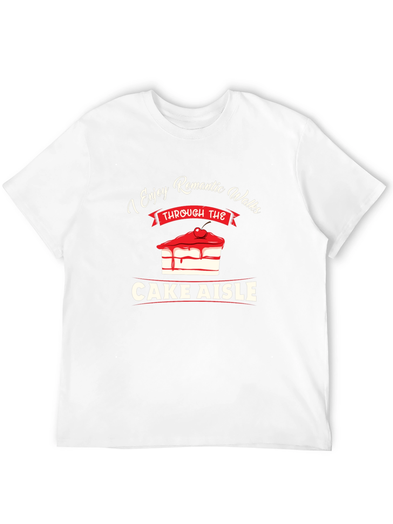 Romantic Walks Cake Aisle Graphic Tee