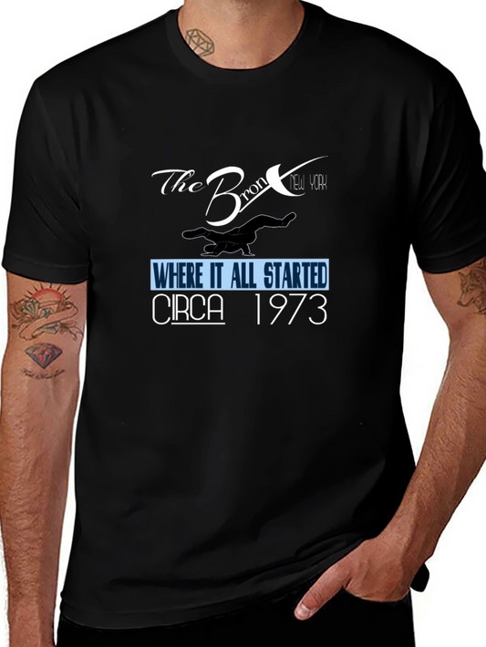 The Bronx New York Circa 1973 Graphic Tee