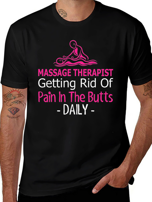 Massage Therapist Funny Graphic Tee