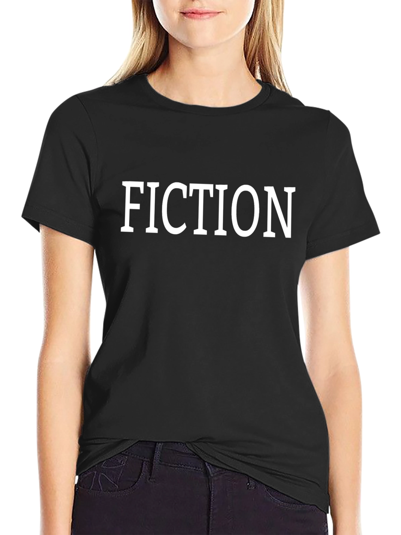 Fiction Graphic Tee - Casual Style