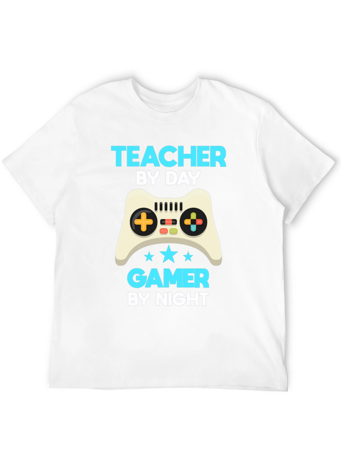 Teacher by Day Gamer by Night T-Shirt