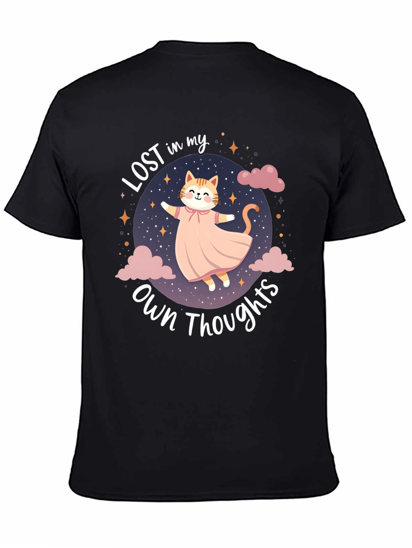 Lost in My Own Thoughts Cat T-Shirt