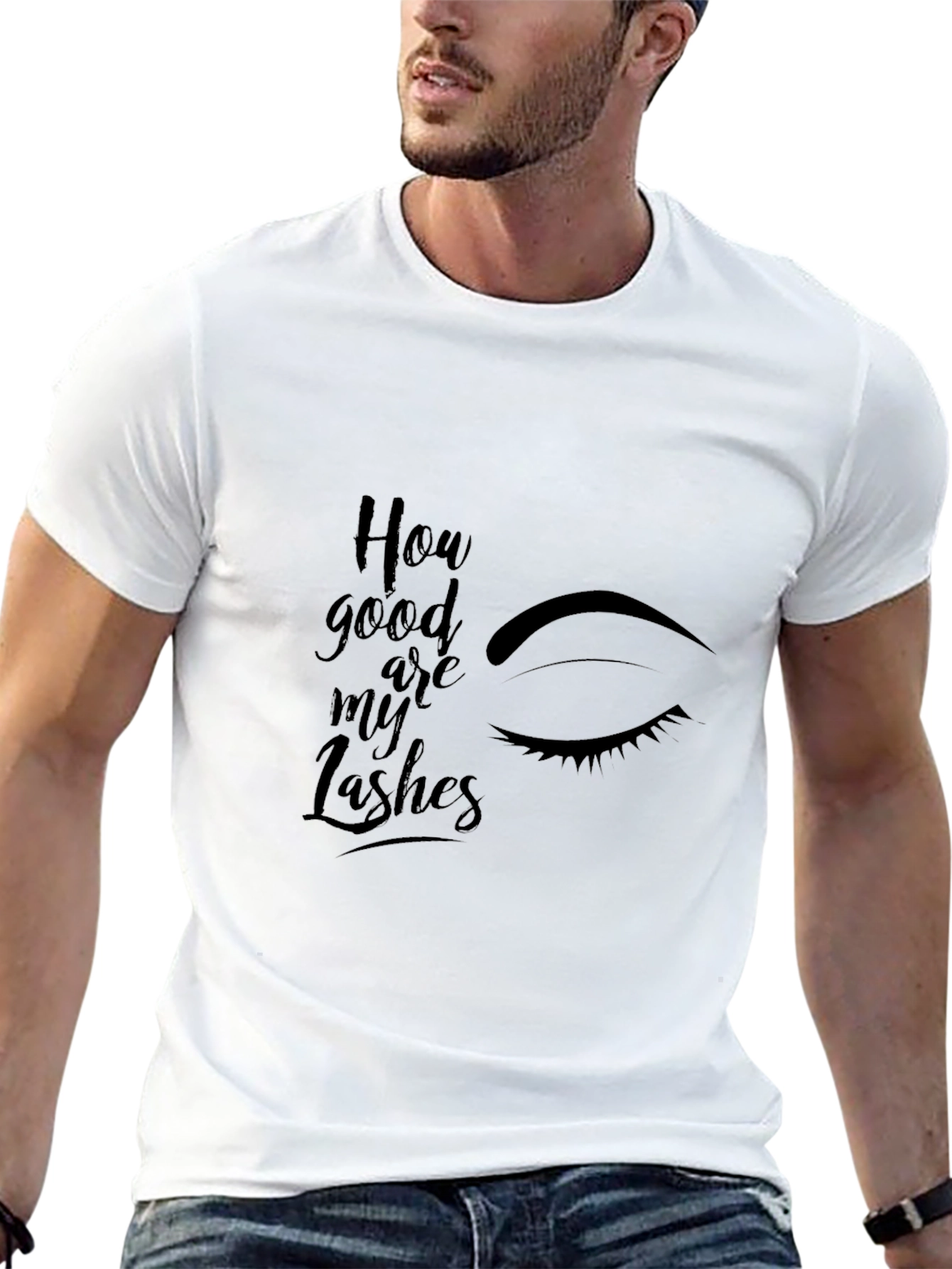 Lashes Graphic Tee - How Good Are My Lashes