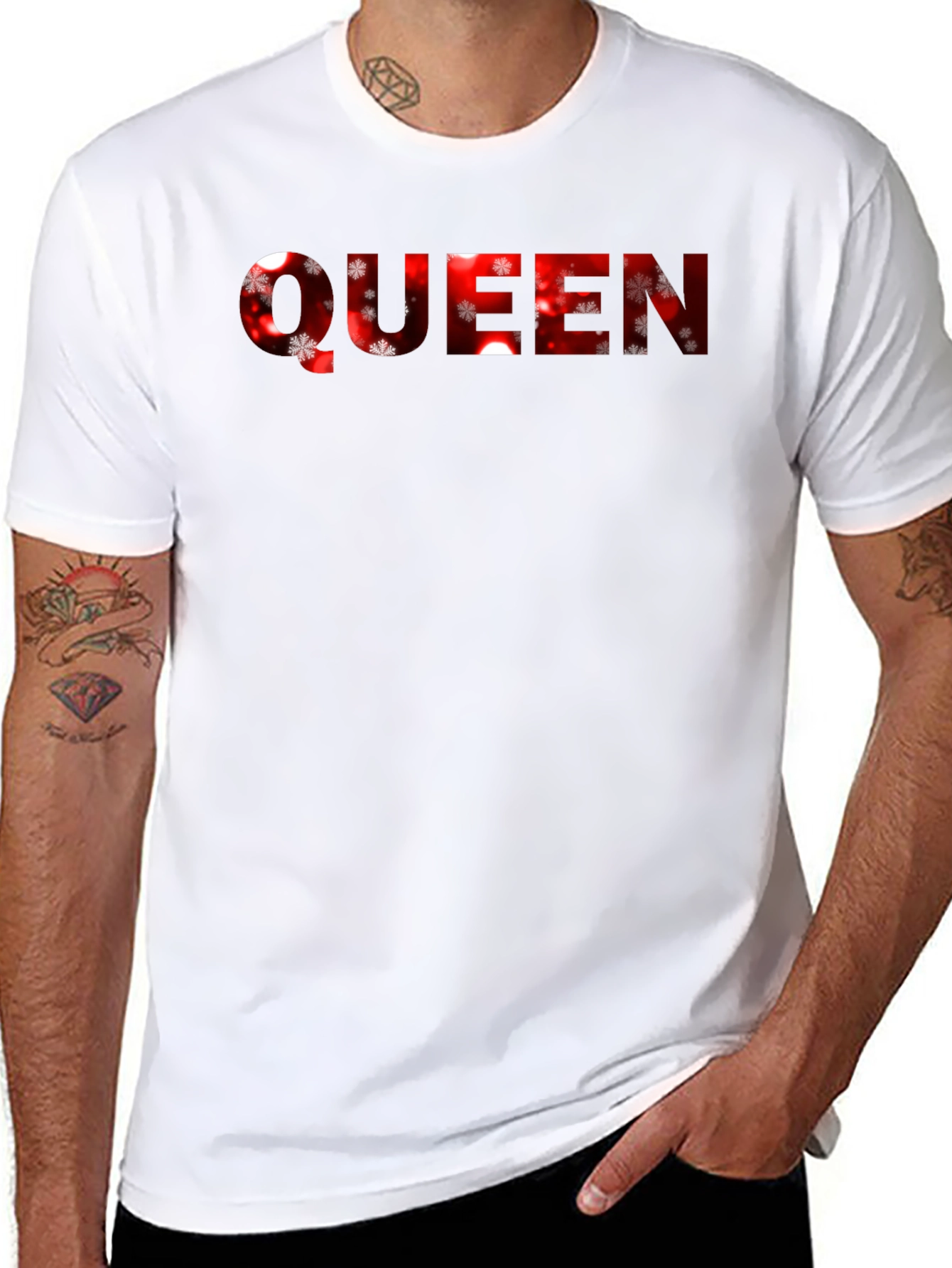 Queen Christmas T-Shirt - Holiday Style