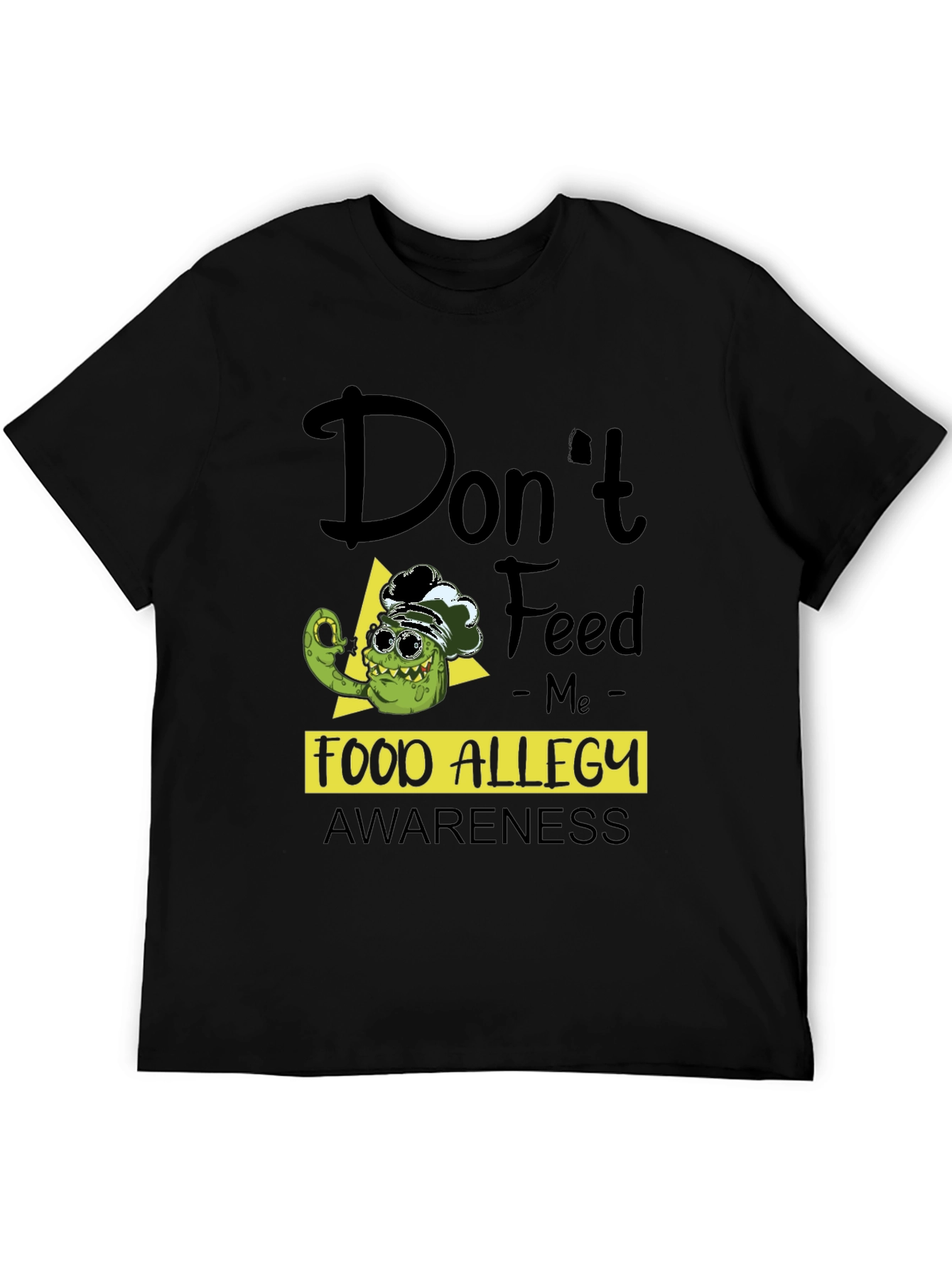 Food Allergy Awareness T-Shirt - Funny Pickle Chef