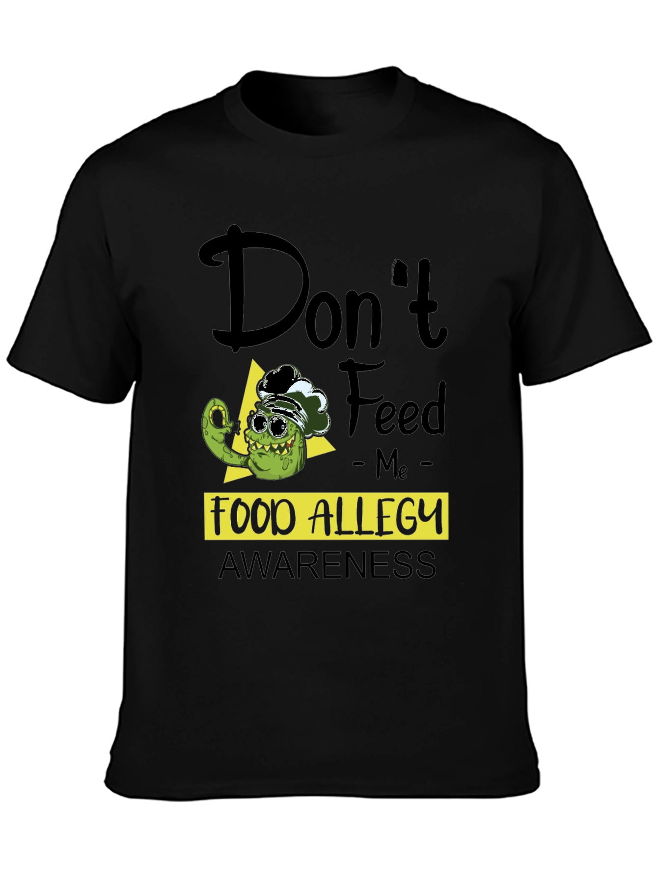 Food Allergy Awareness T-Shirt - Funny Pickle Chef