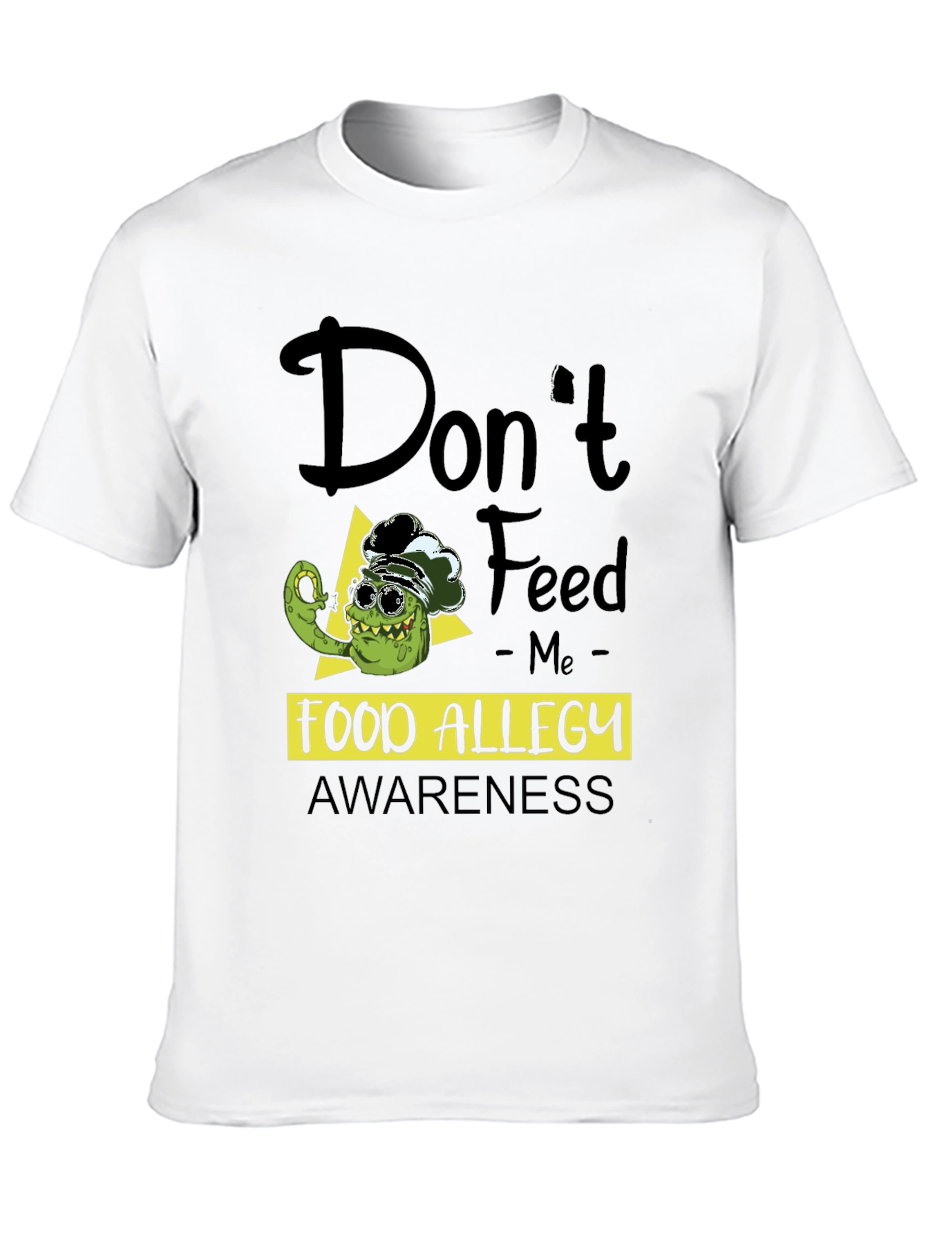 Food Allergy Awareness T-Shirt - Funny Pickle Chef