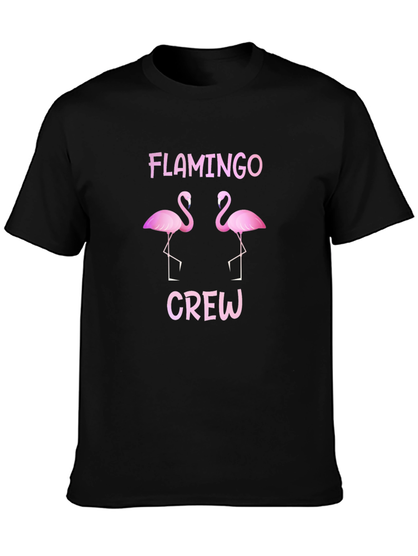 Flamingo Crew Graphic Tee - Unisex