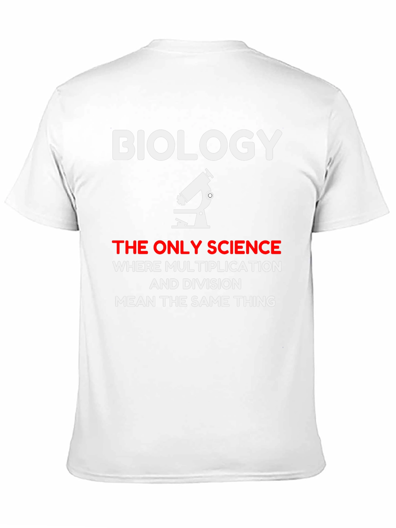 Biology Multiplication Division T-Shirt