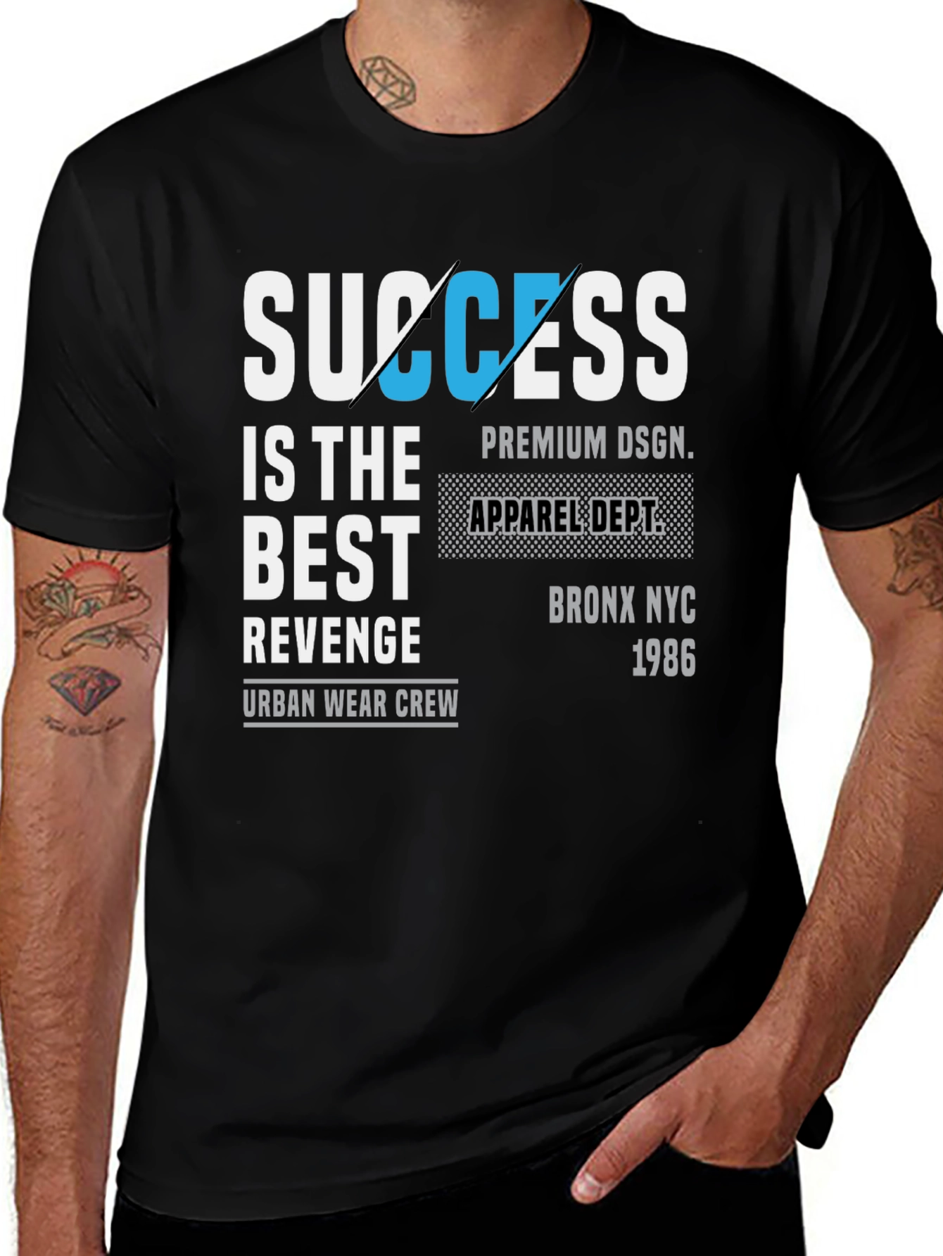 Success is the Best Revenge Graphic Tee