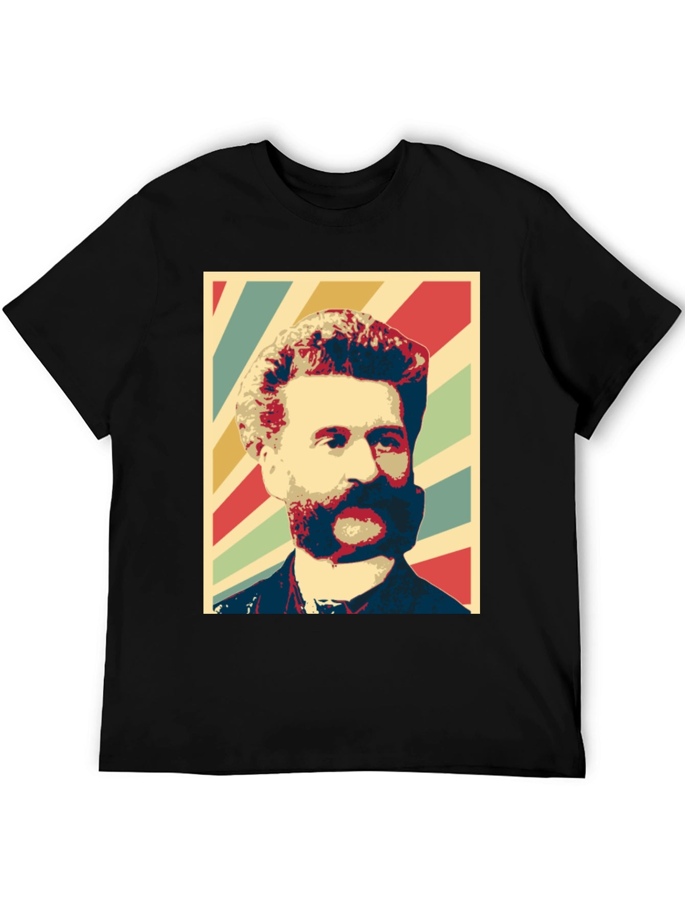 Retro Man Portrait Graphic T-Shirt