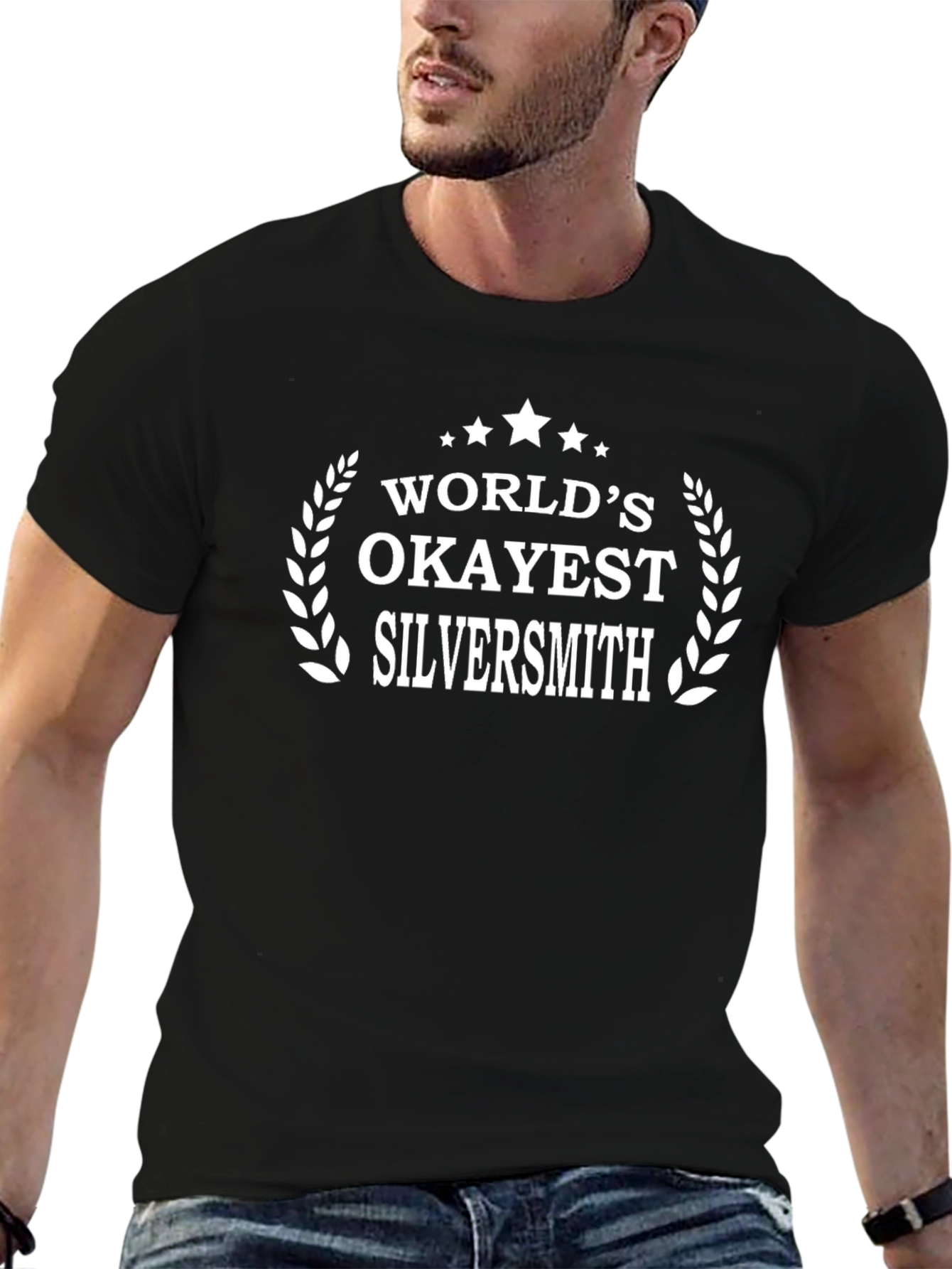 Worlds Okayest Silversmith - Funny Graphic Tee
