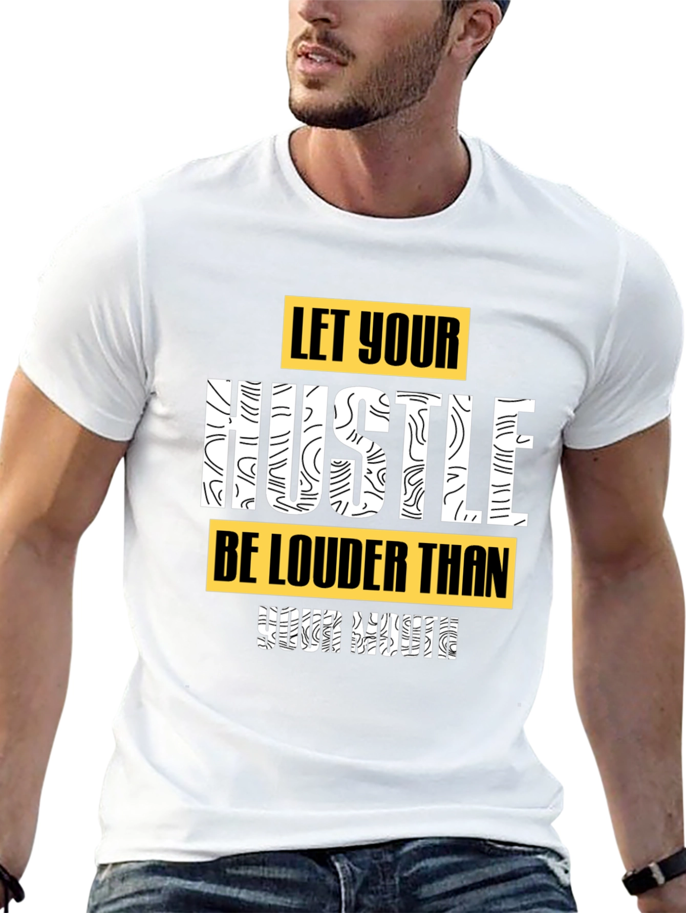 Hustle Louder Graphic Tee