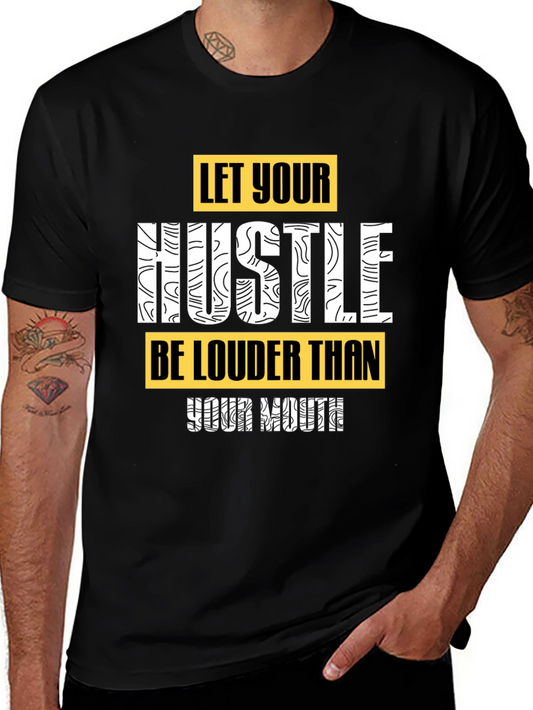 Hustle Louder Graphic Tee