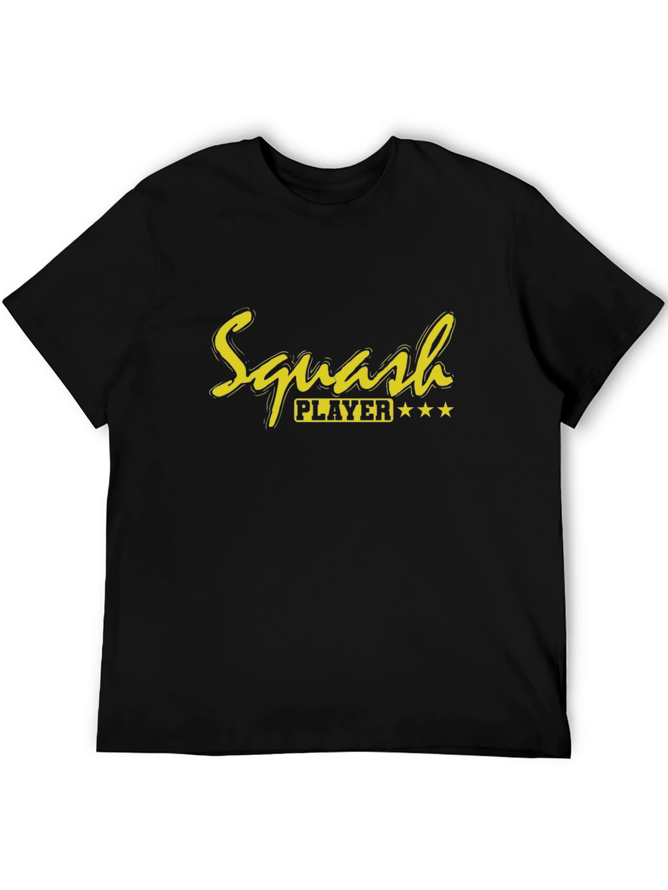 Squash Player Graphic Tee - Sporty & Stylish