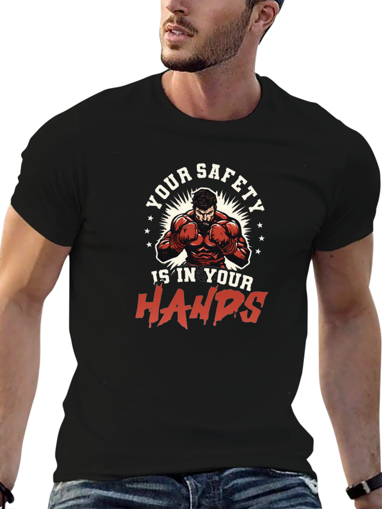 Safety in Your Hands Graphic Tee