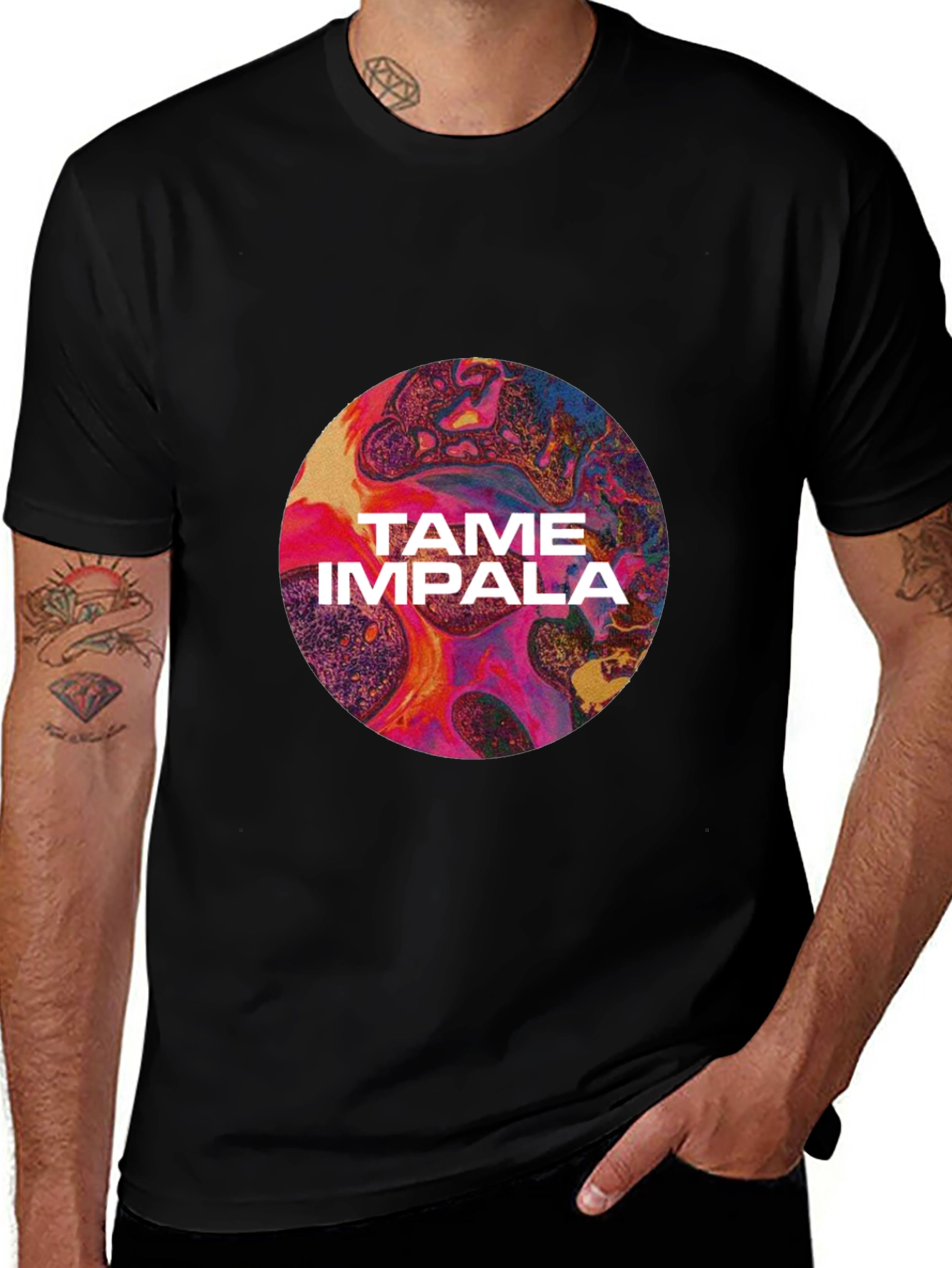 Tame Impala Band Graphic Tee - Black