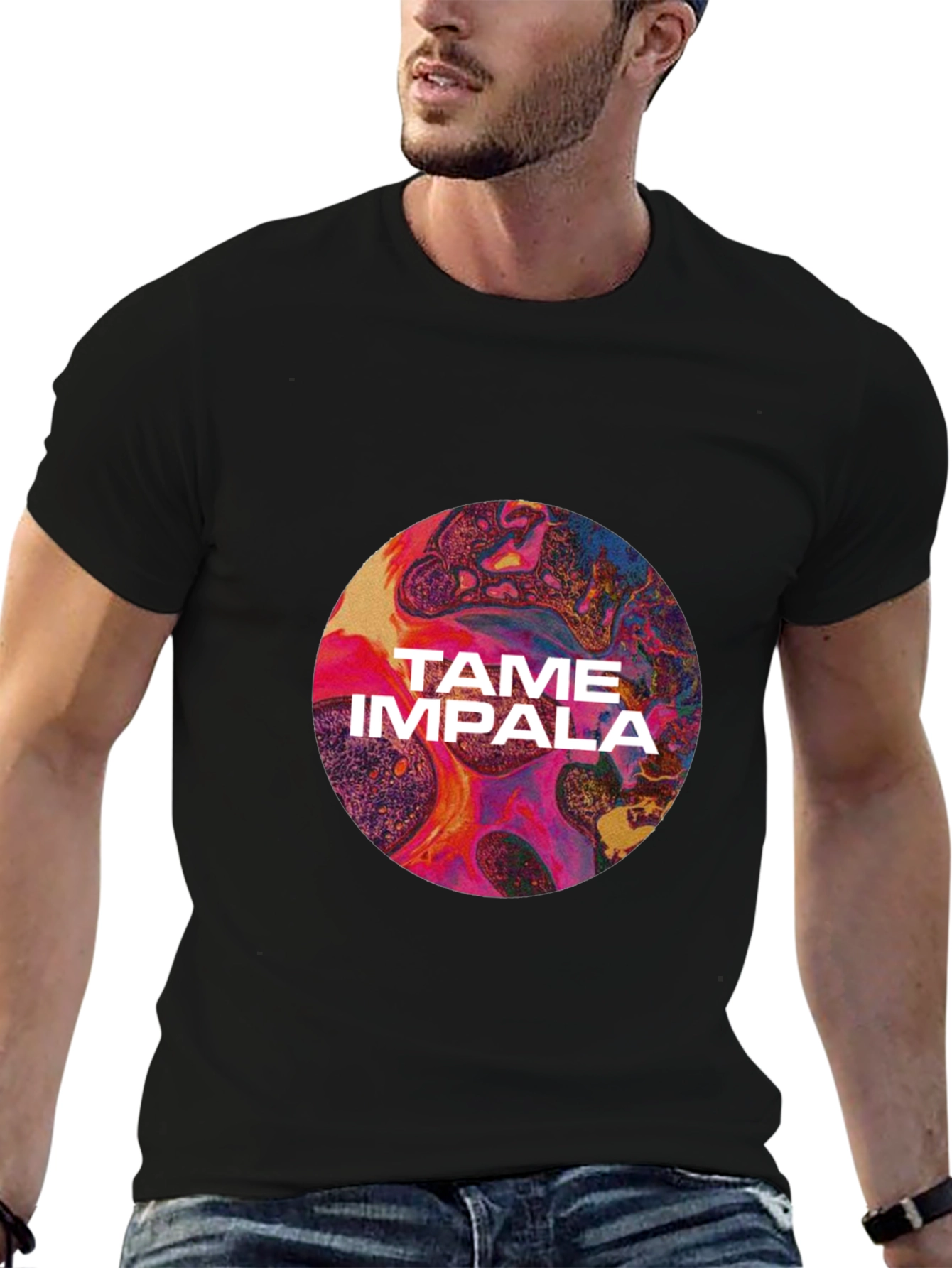 Tame Impala Band Graphic Tee - Black