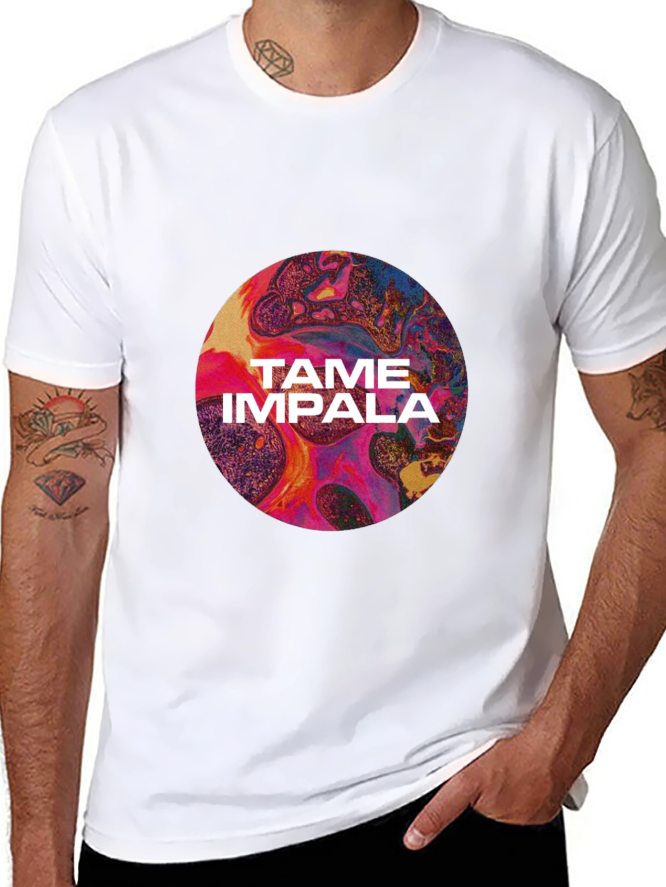 Tame Impala Band Graphic Tee - Black