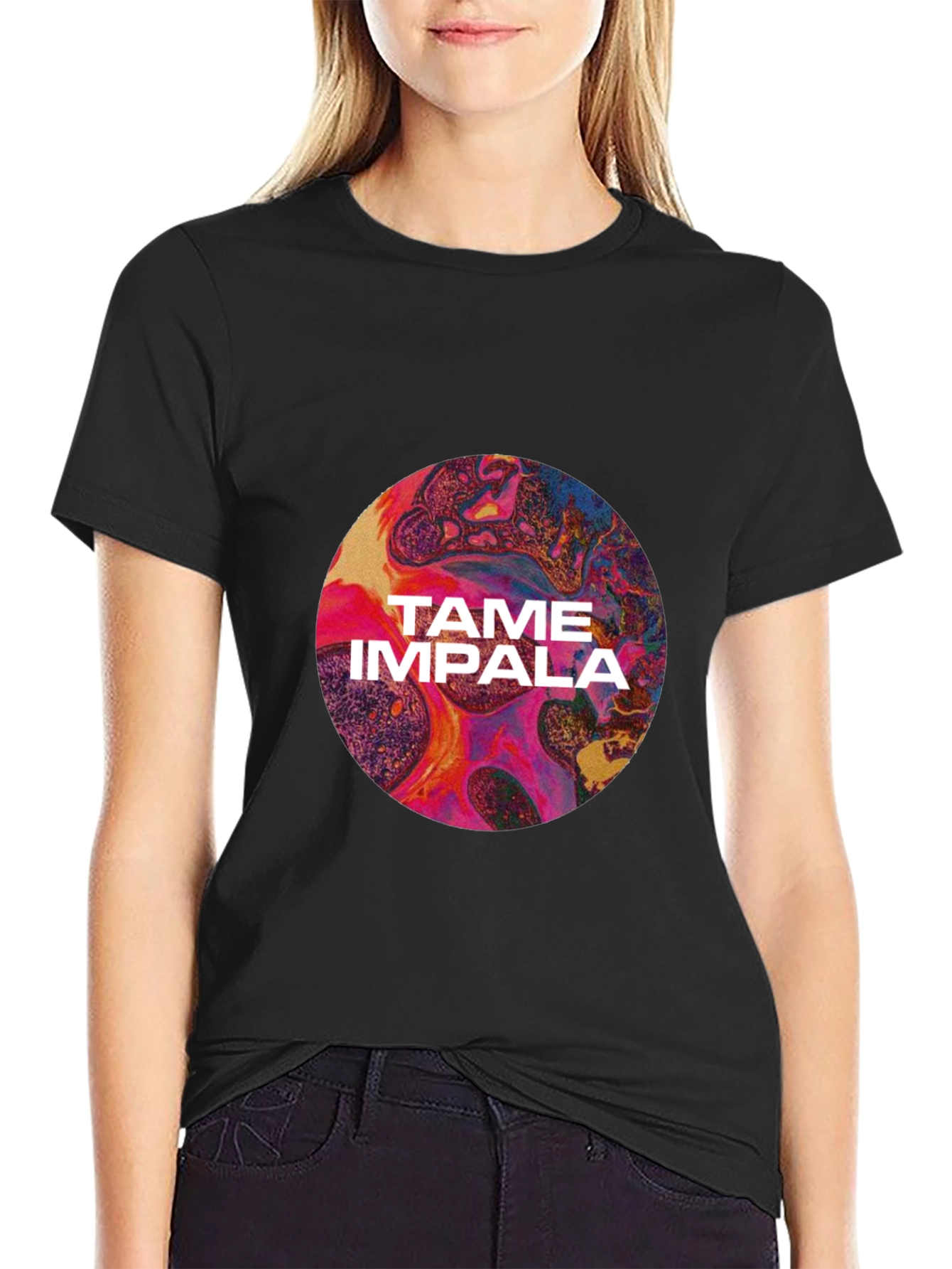 Tame Impala Band Graphic Tee - Black