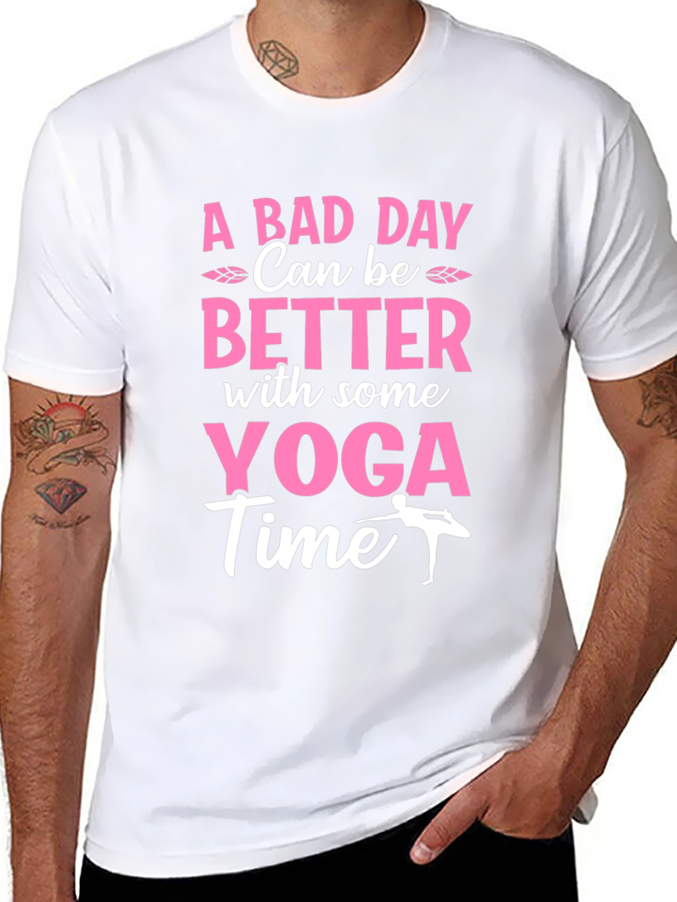 Yoga Time Graphic Tee - Bad Day Cure